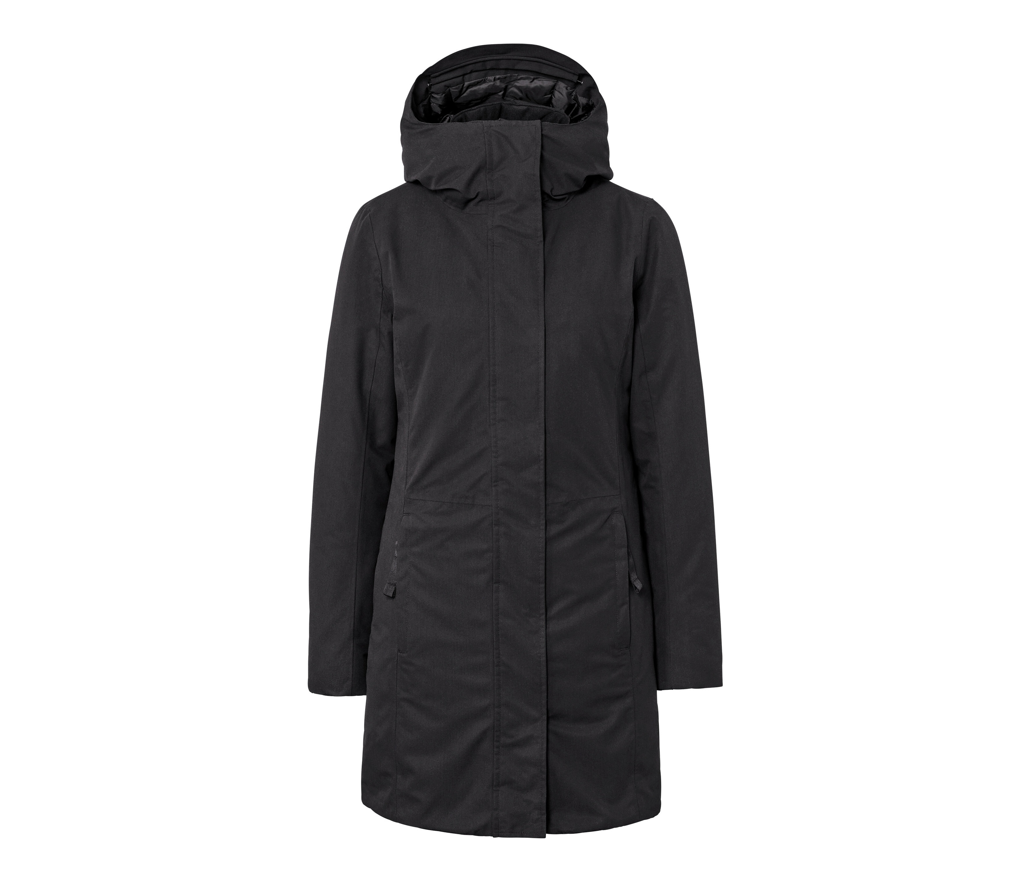 Tchibo - Damski płaszcz ciepłochronny- czarny