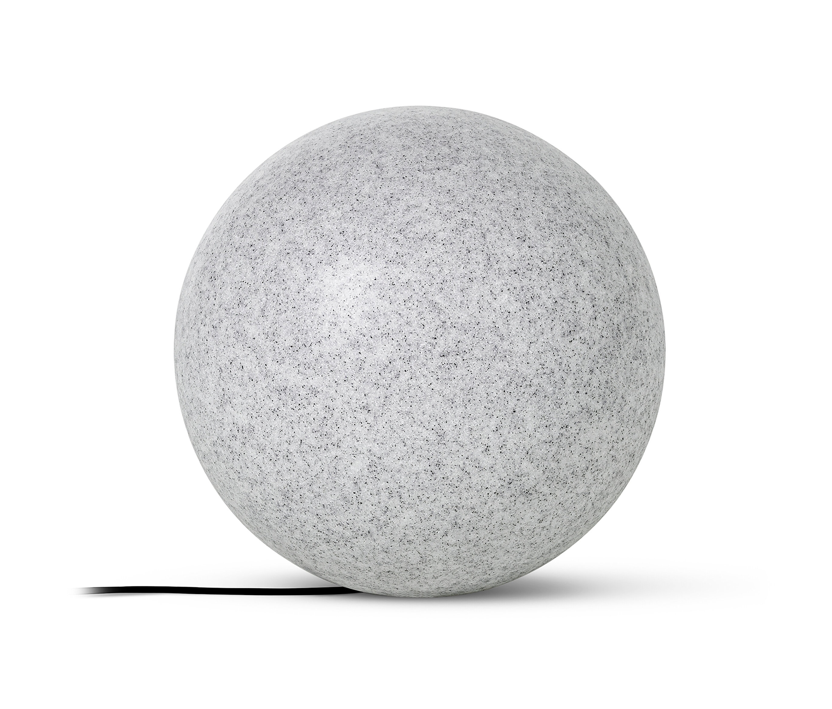 Tchibo - Lampa w kształcie kuli zmieniająca kolory - kolor: szary/biały