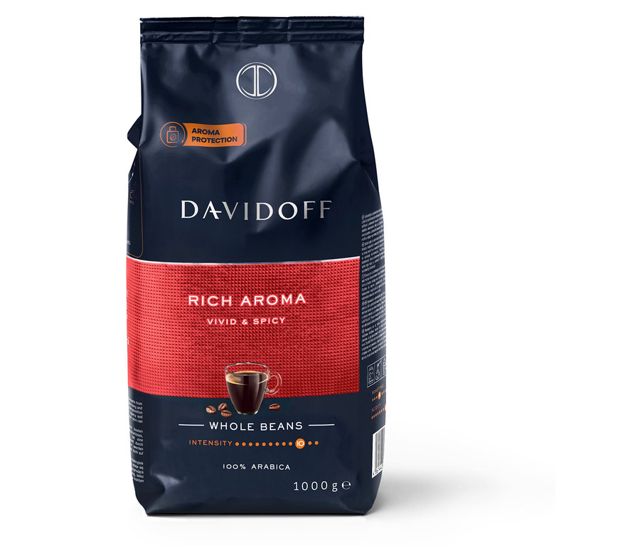 DAVIDOFF CAFÉ Rich Aroma - 1 kg kawa w ziarnach