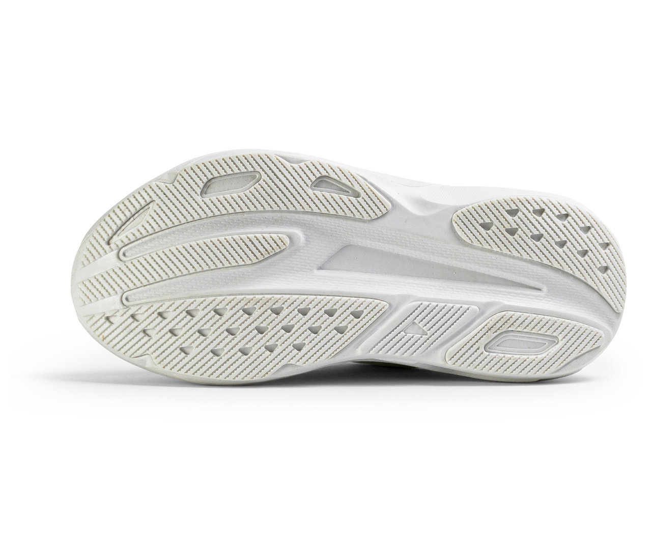 Podeszwa białego damskiego buta sportowego FILA Retron.