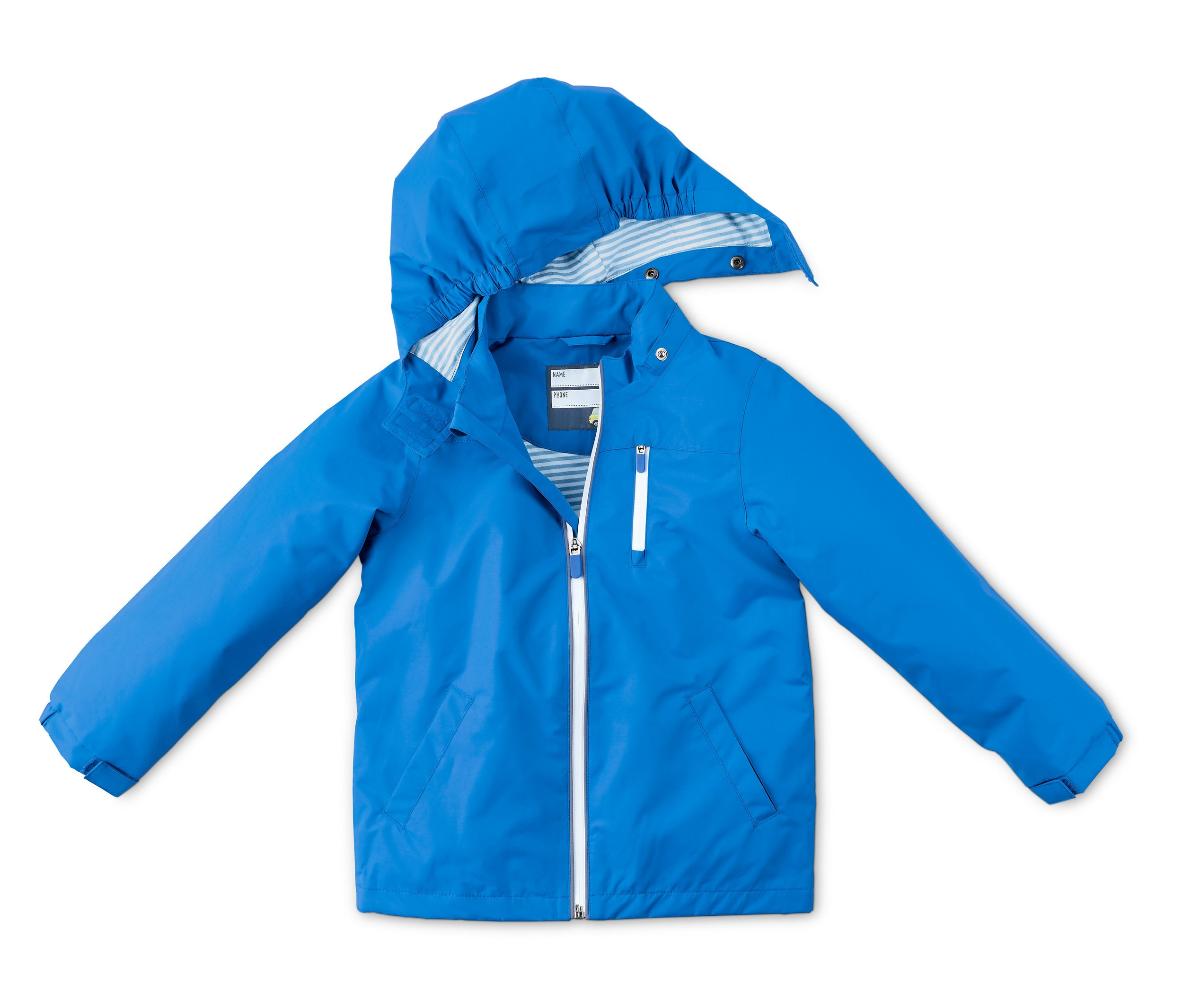 Tchibo - Nieprzemakalna dziecięca kurtka przeciwdeszczowa- niebieski