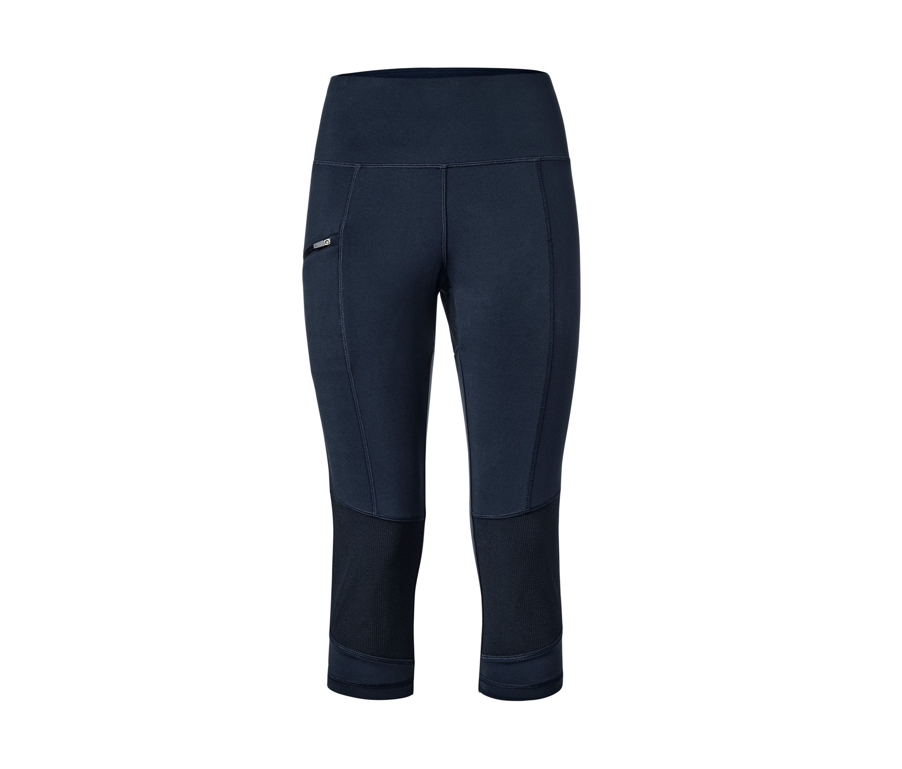 Tchibo - Legginsy trekkingowe o długości 3/4, niebieski