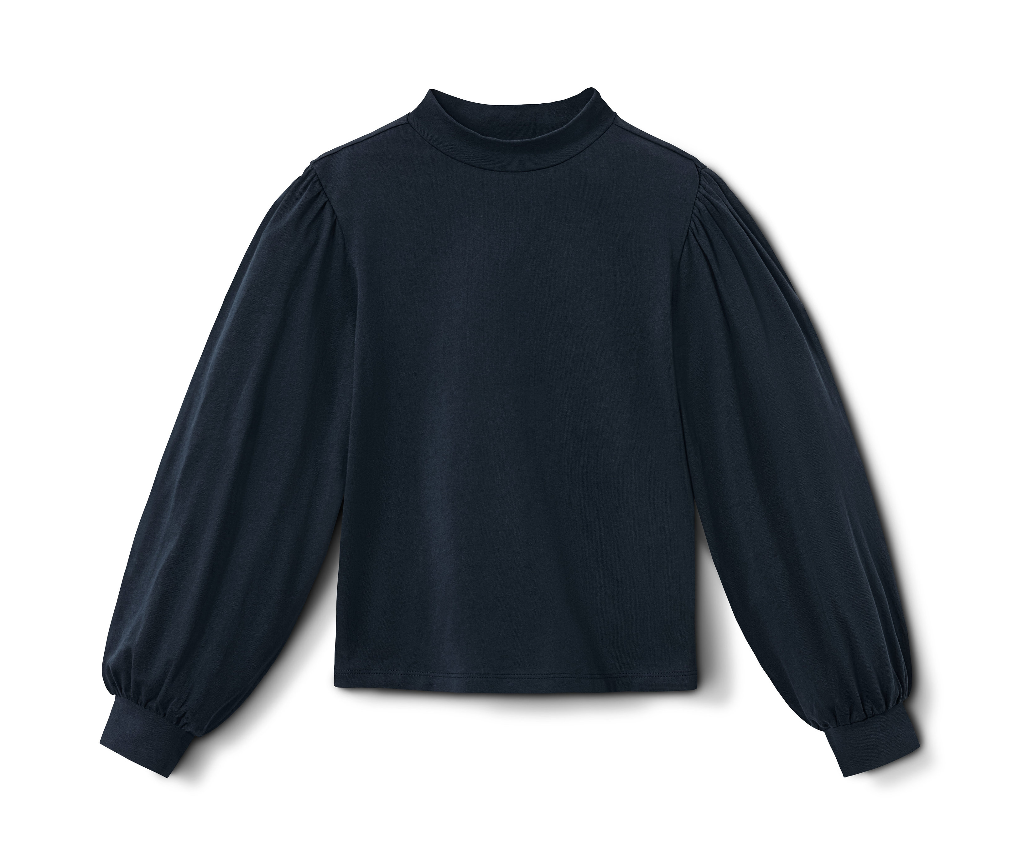 Tchibo - Bluzka z długim rękawem- niebieski