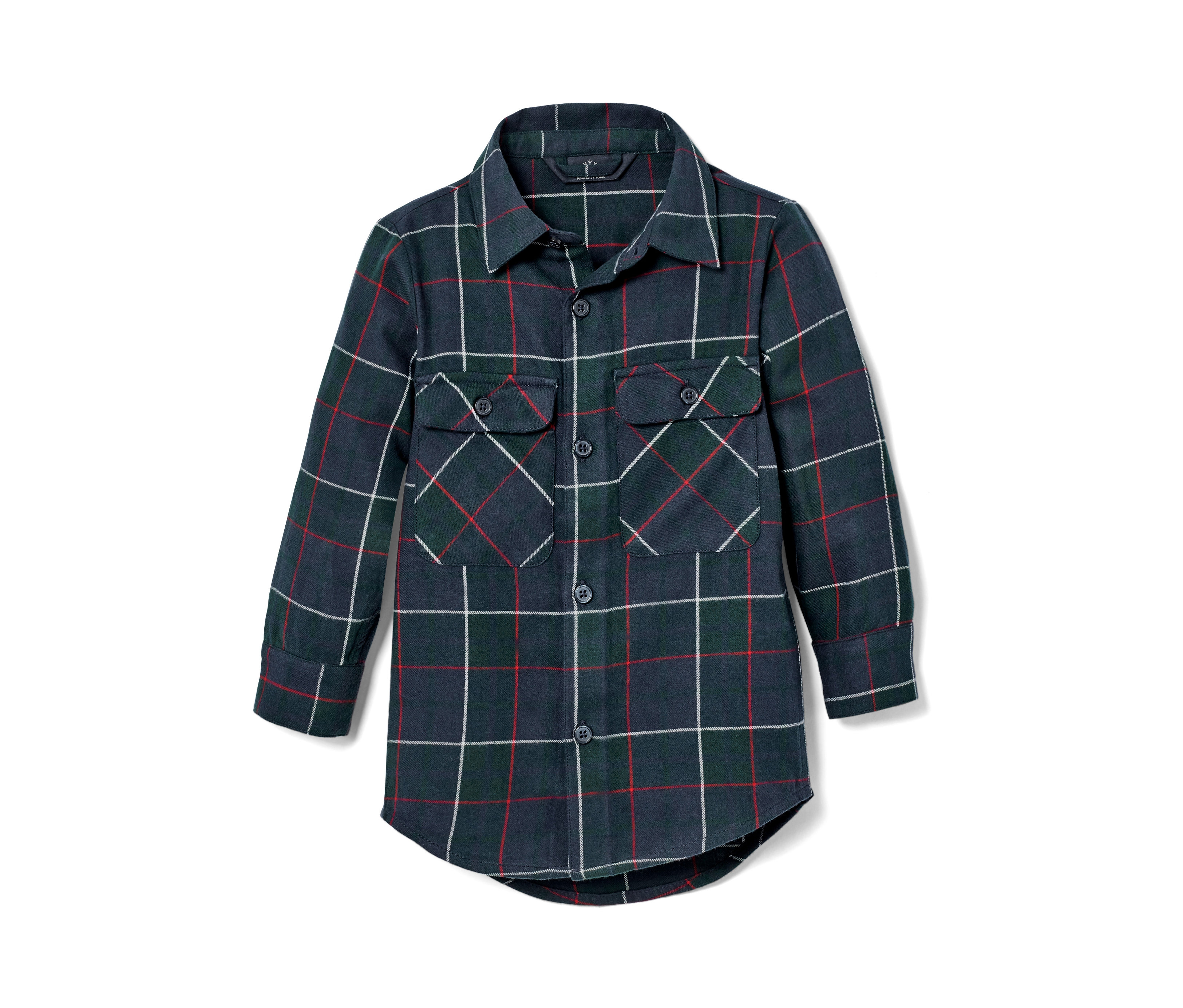 Tchibo - Koszula flanelowa- zielony/niebieski/w kratkę