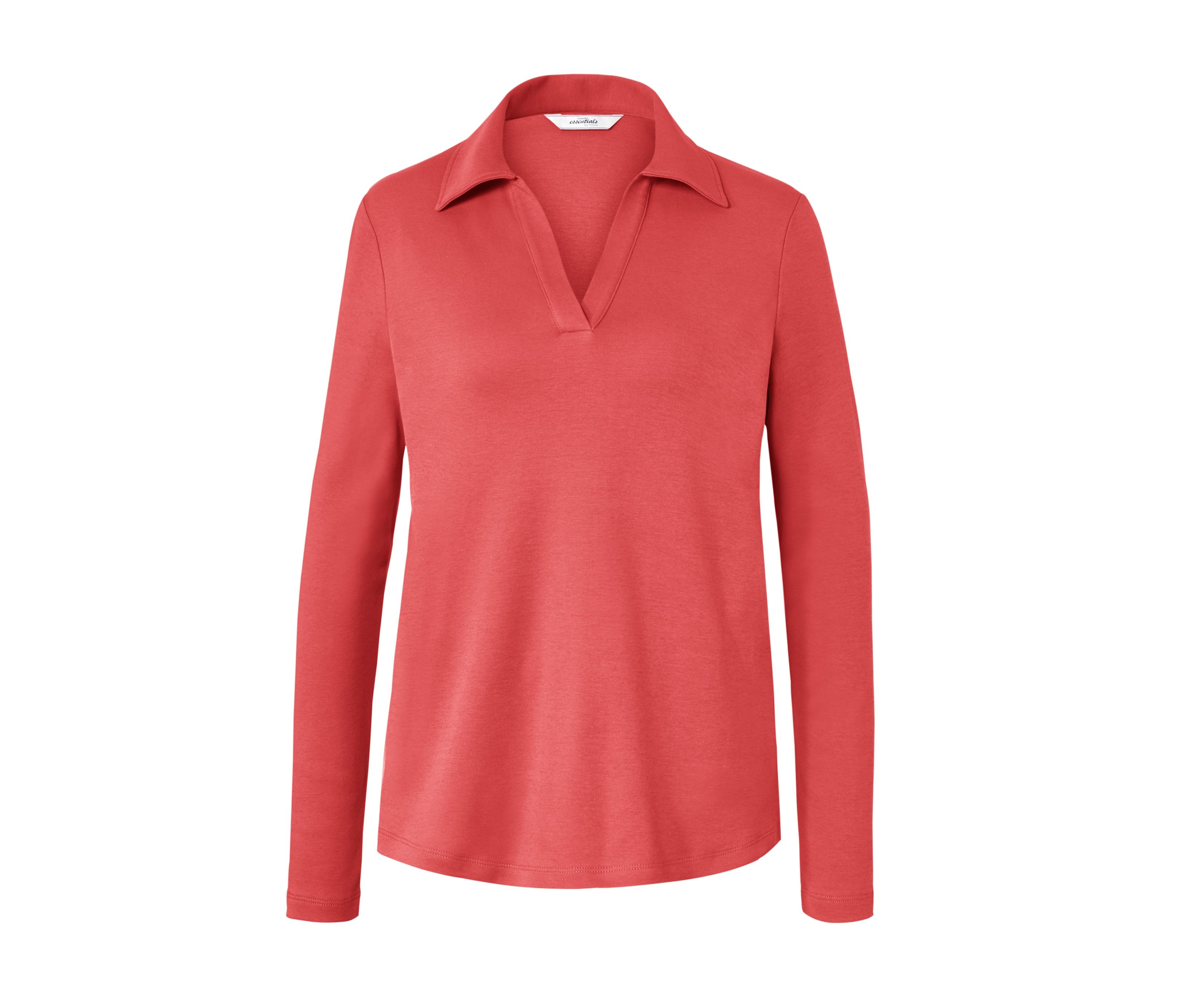 Tchibo - Bluza z kołnierzykiem polo, czerwony
