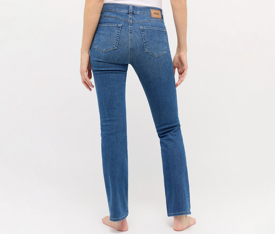 Kobieta od tyłu ma na sobie dżinsy Angels „Leni”, Bootcut.