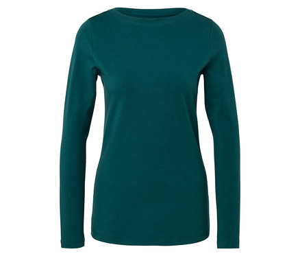 Koszula z długim rękawem, petrol