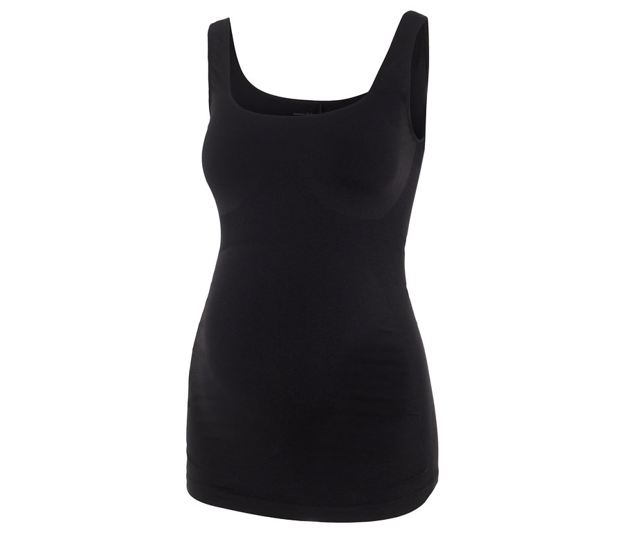 Czarny top MAMALICIOUS MLHEAL TANK TOP NOOS A.