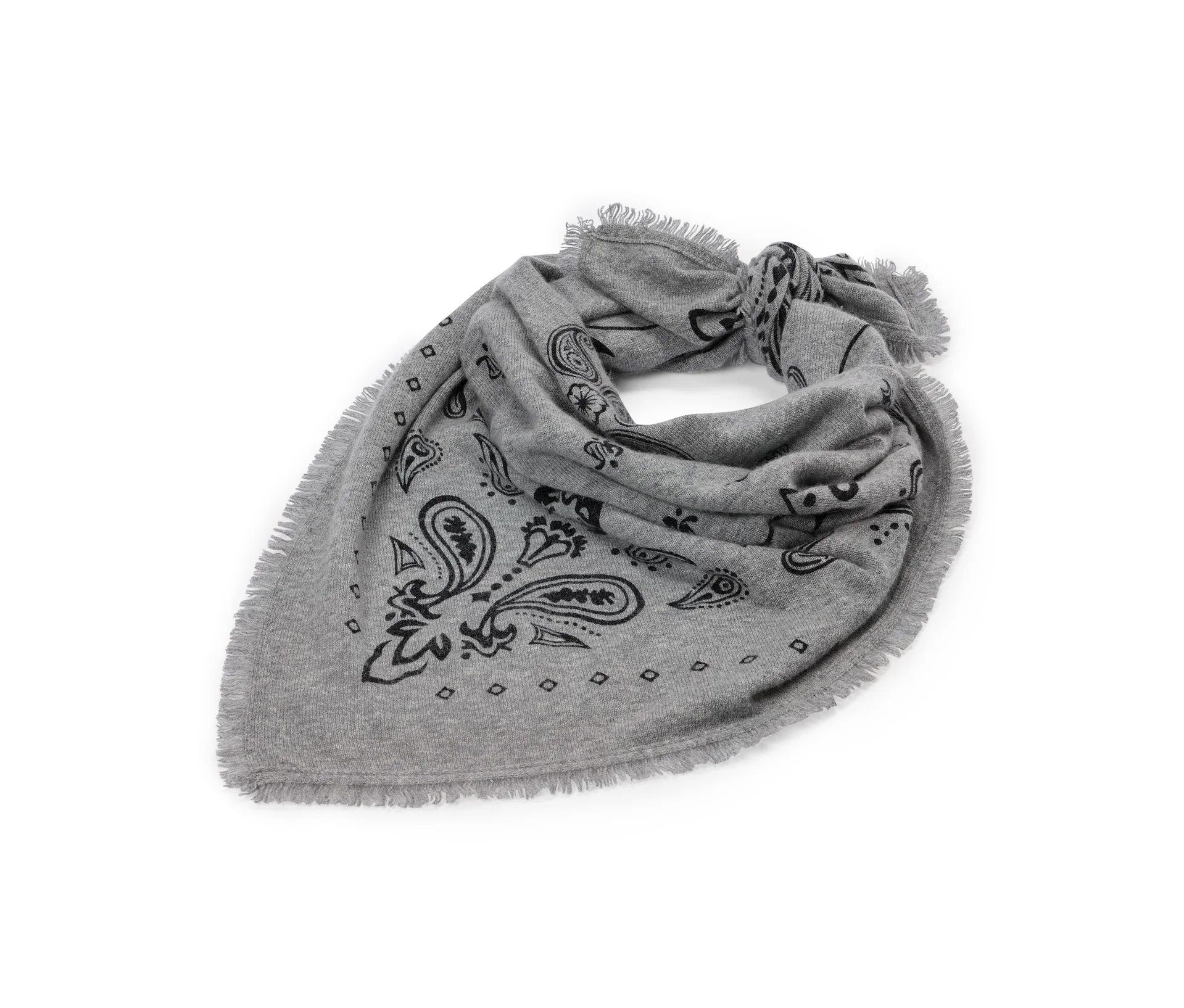 Tchibo - Duża dzianinowa bandana z wełną i kaszmirem