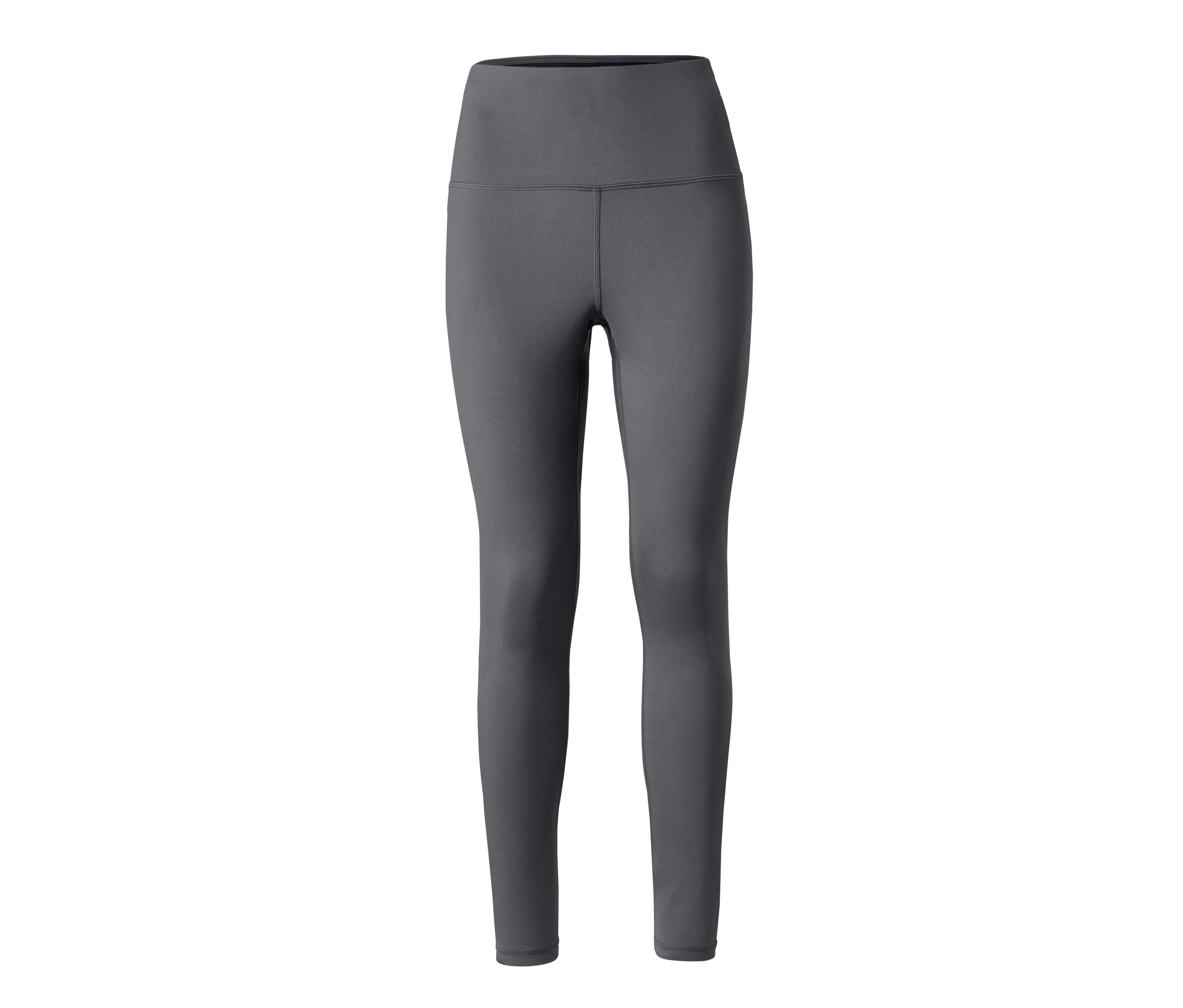 Tchibo - Legginsy sportowe modelujące sylwetkę, zielony/szary