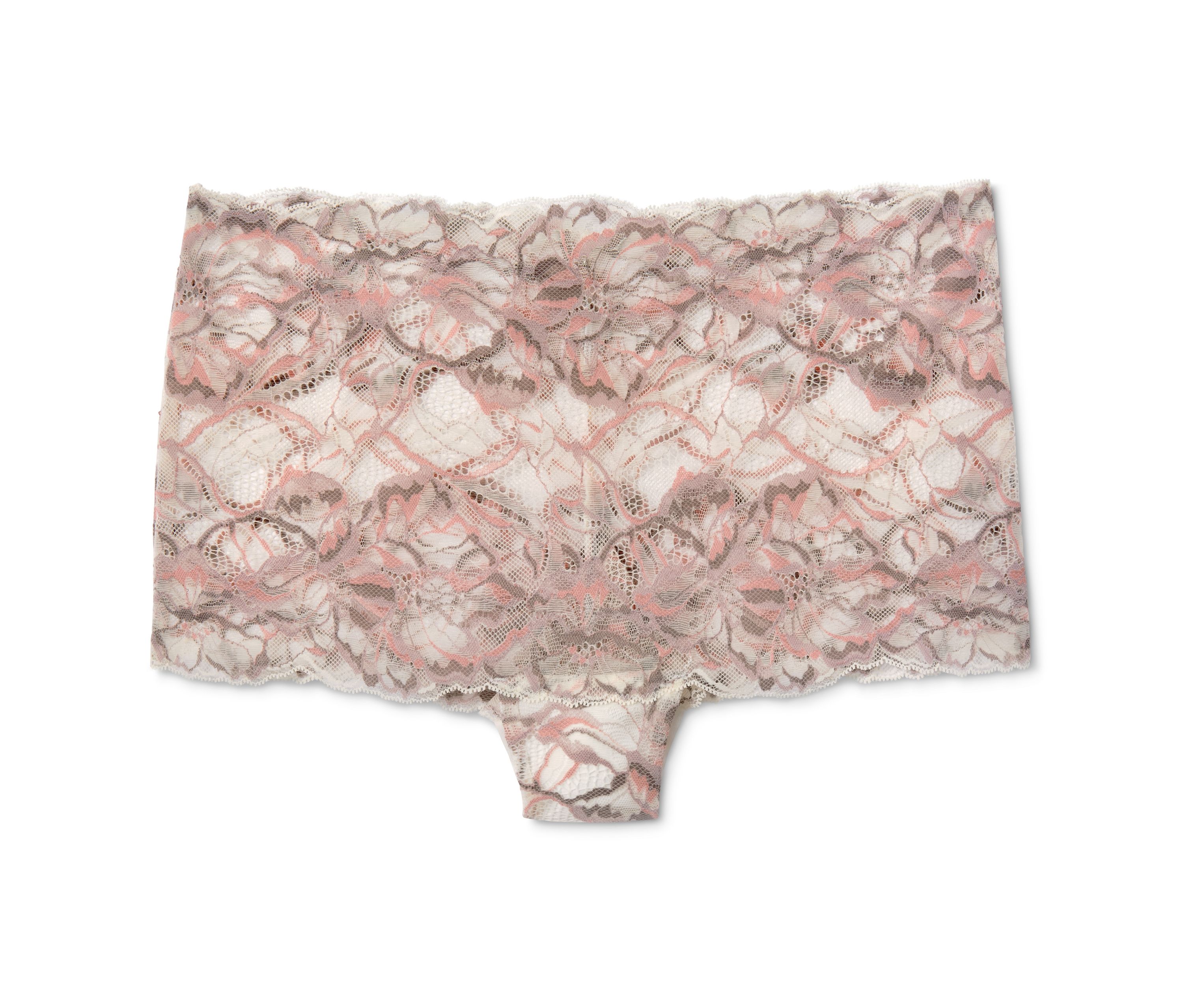 Tchibo - Figi typu panty z koronki, beżowy