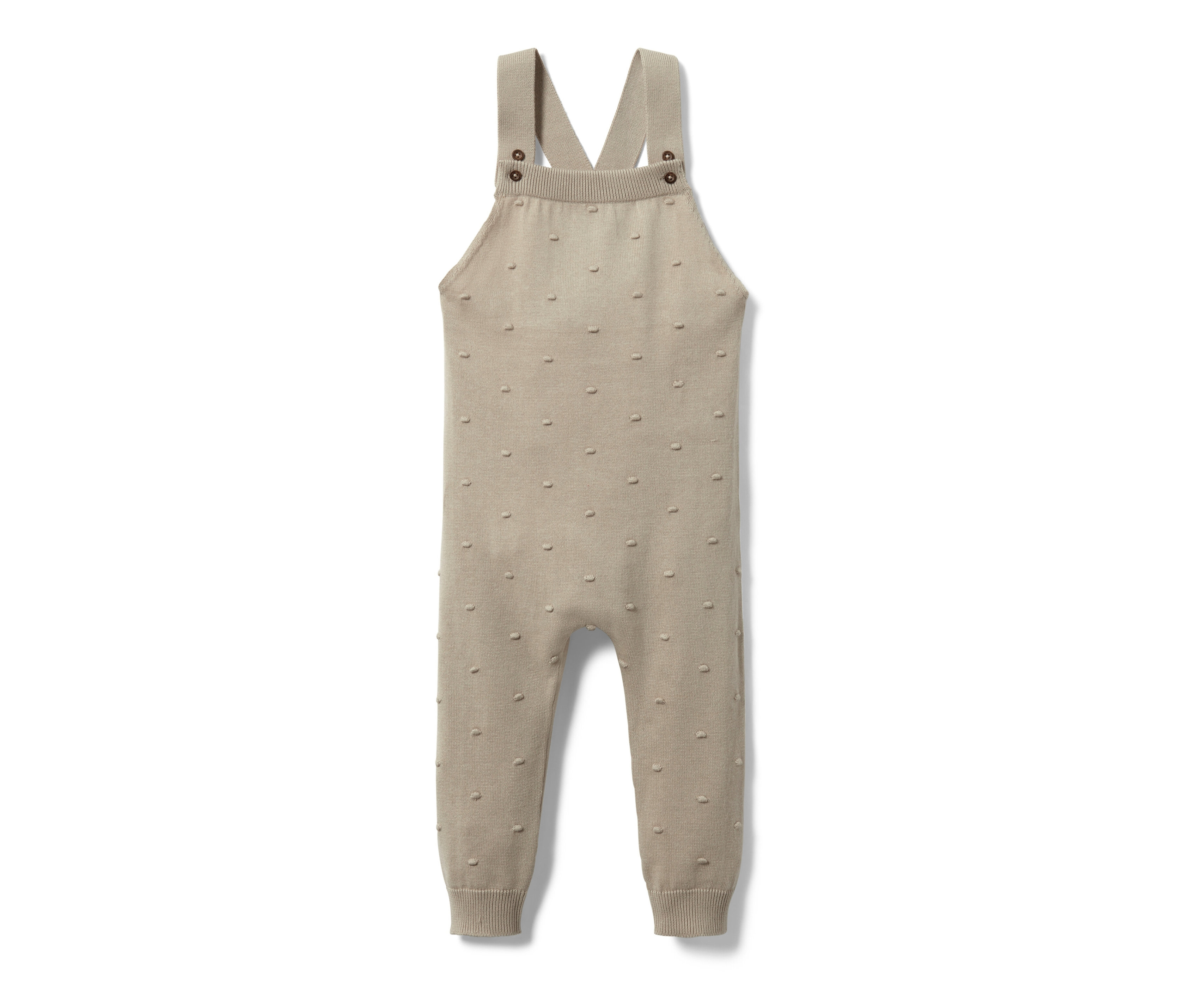 Tchibo - Ogrodniczki z dzianiny- beżowy