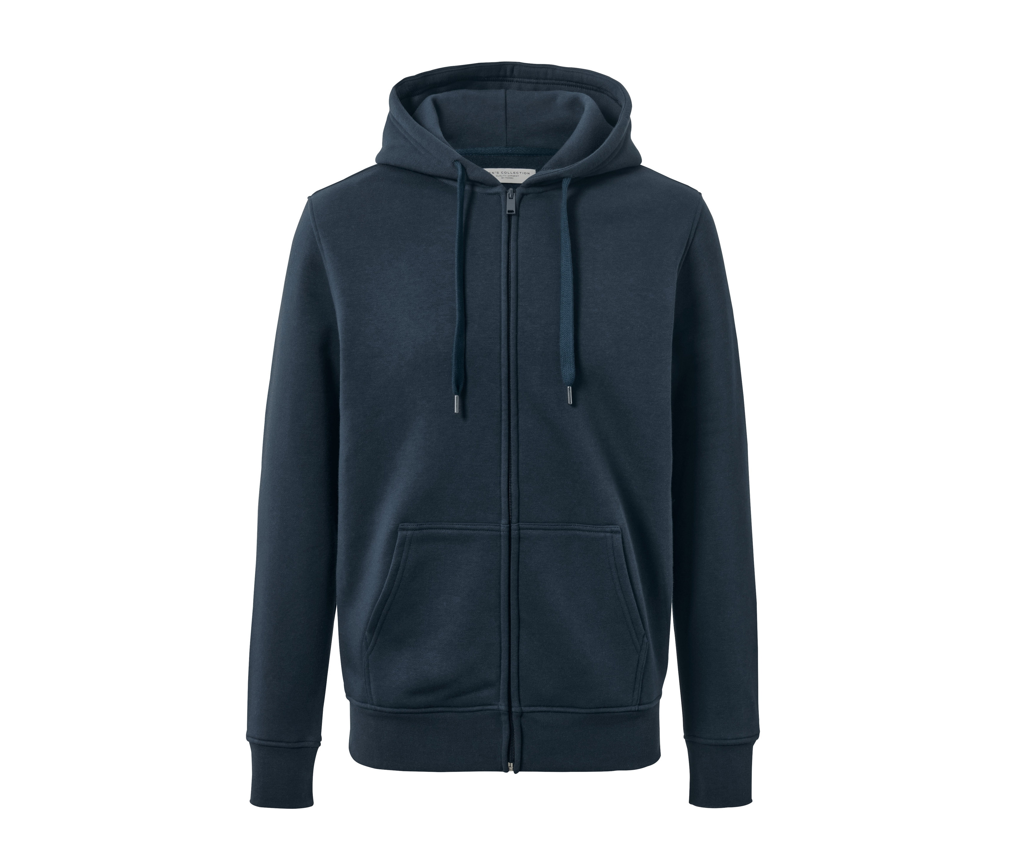 Tchibo - Rozpinana bluza z kapturem- niebieski