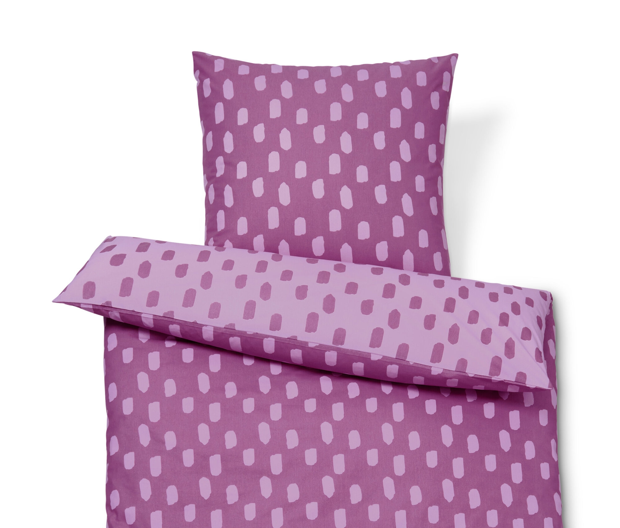 Tchibo - Pościel z bawełny renforcé - kolor: różowy