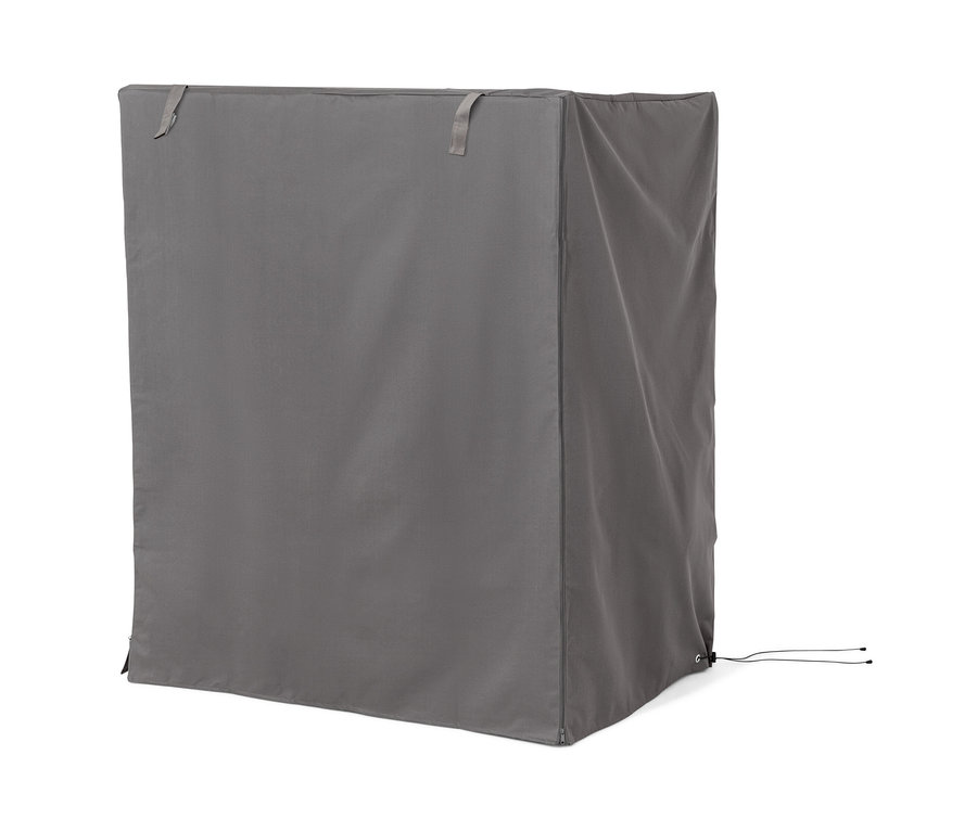 Szary pokrowiec premium na kosz plażowy XL.