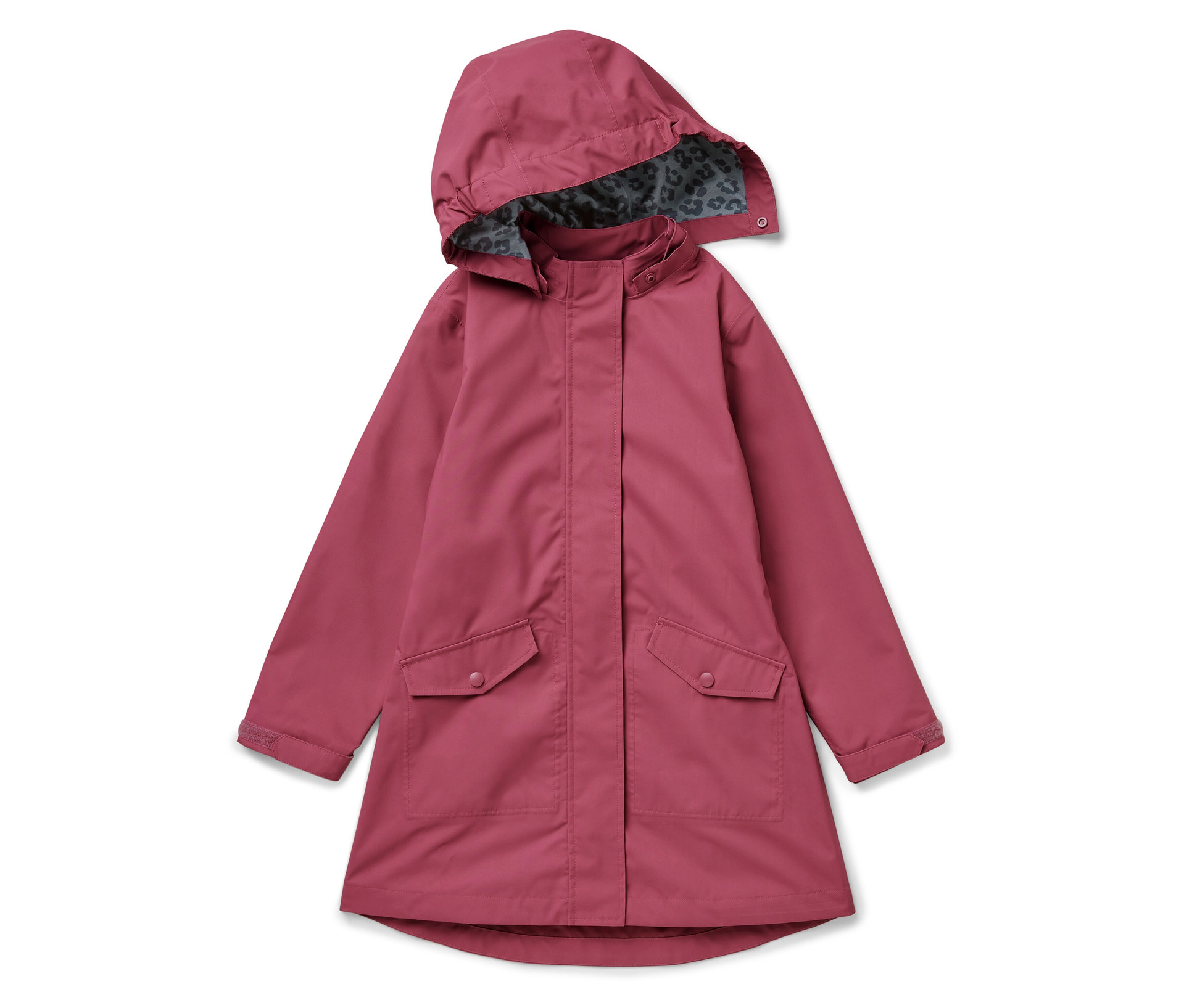 Tchibo - Parka przeciwdeszczowa- niebieski/zielony