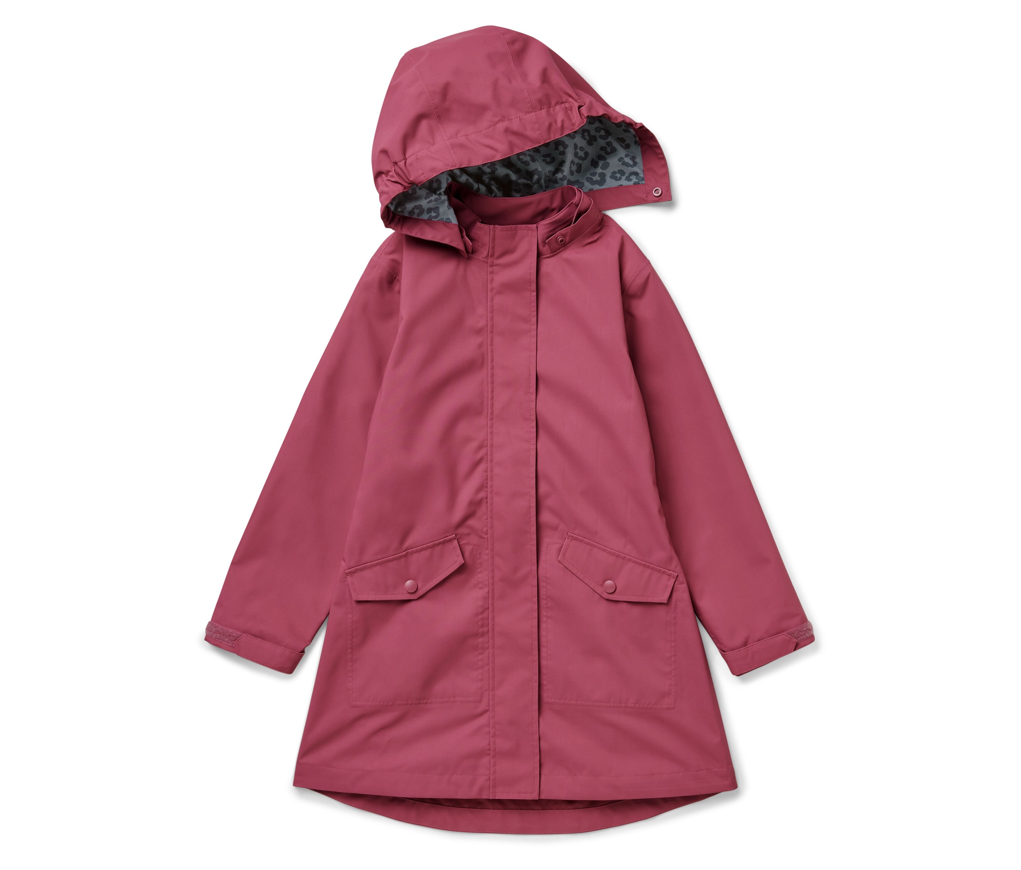 Tchibo - Parka przeciwdeszczowa, niebieski/zielony