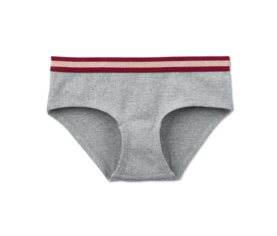 Szare figi hipster z bordowo-różowym pasem.