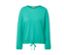 Turkusowa bluza.
