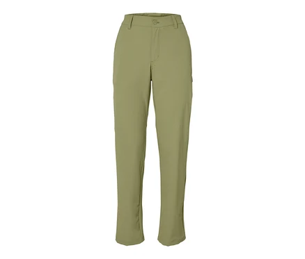 Spodnie softshellowe khaki.