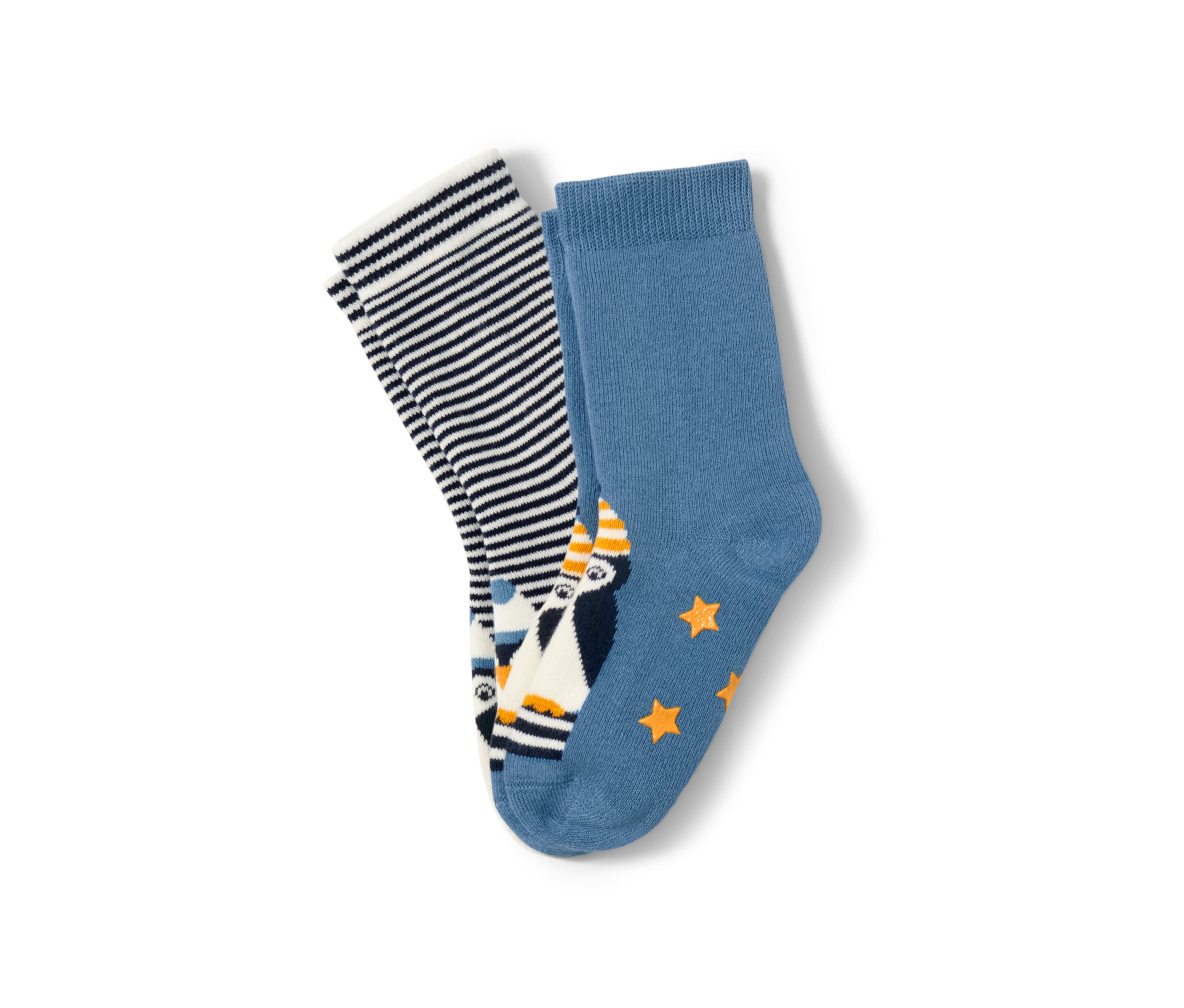 Tchibo - Antypoślizgowe skarpety dziecięce- niebieski