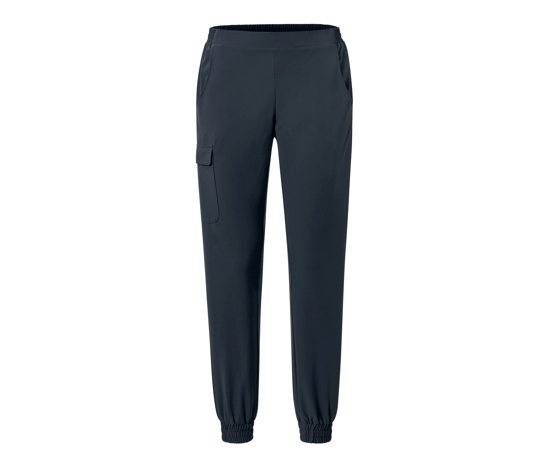 Tchibo - Softshellowe spodnie joggery- niebieski