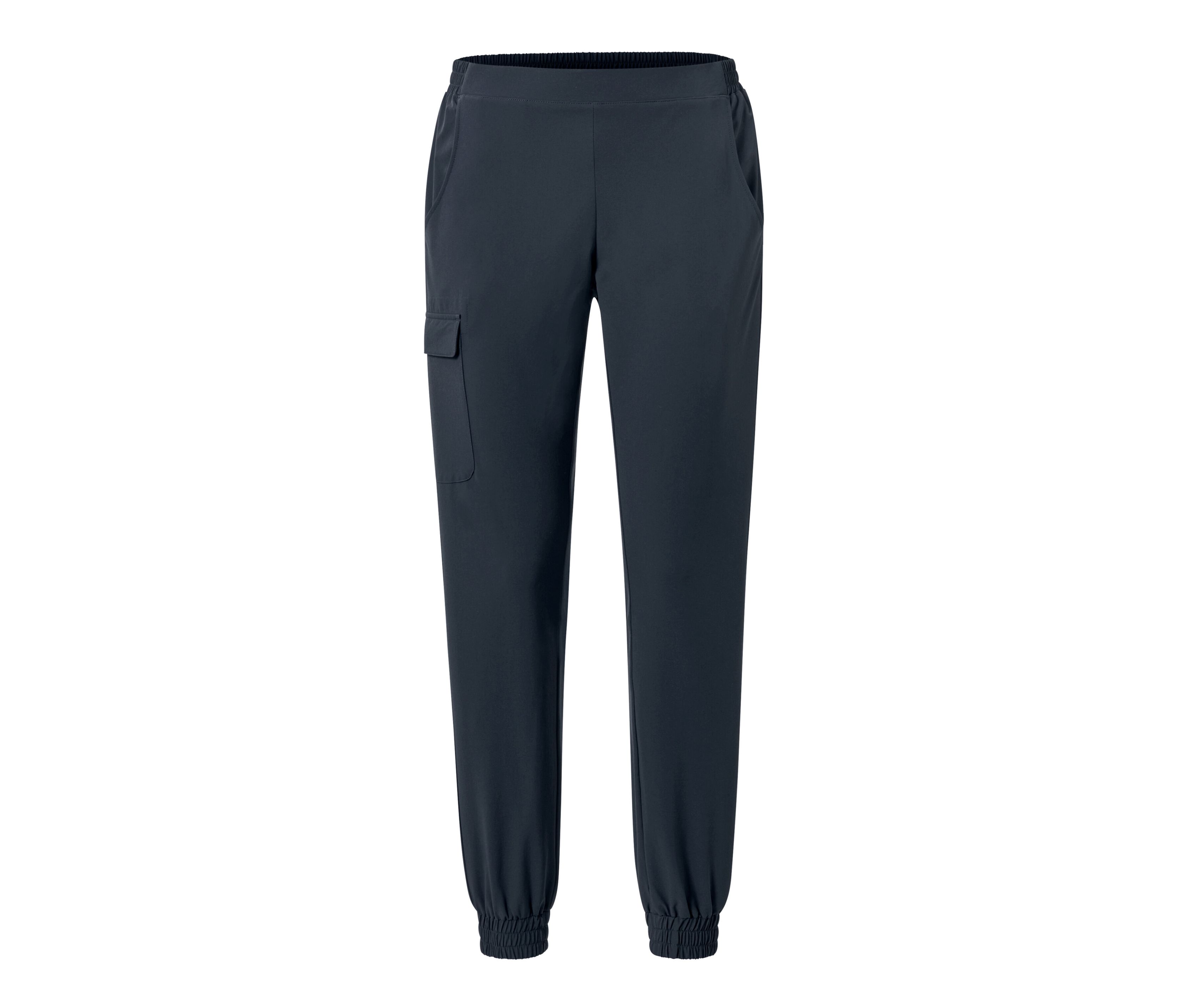 Tchibo - Softshellowe spodnie joggery, niebieski