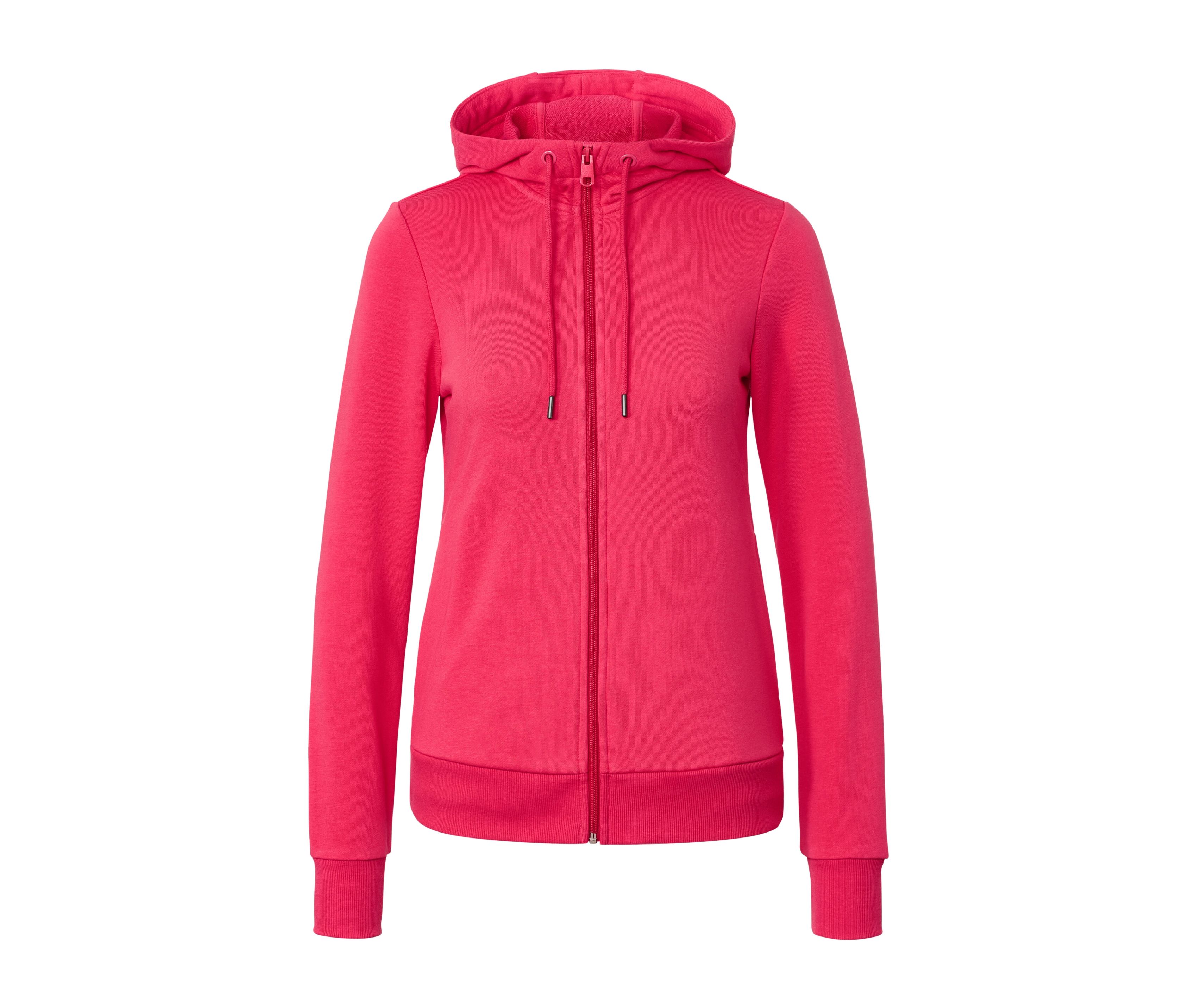 Tchibo - Rozpinana bluza dresowa, czerwony