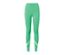 Zielone legginsy sportowe.