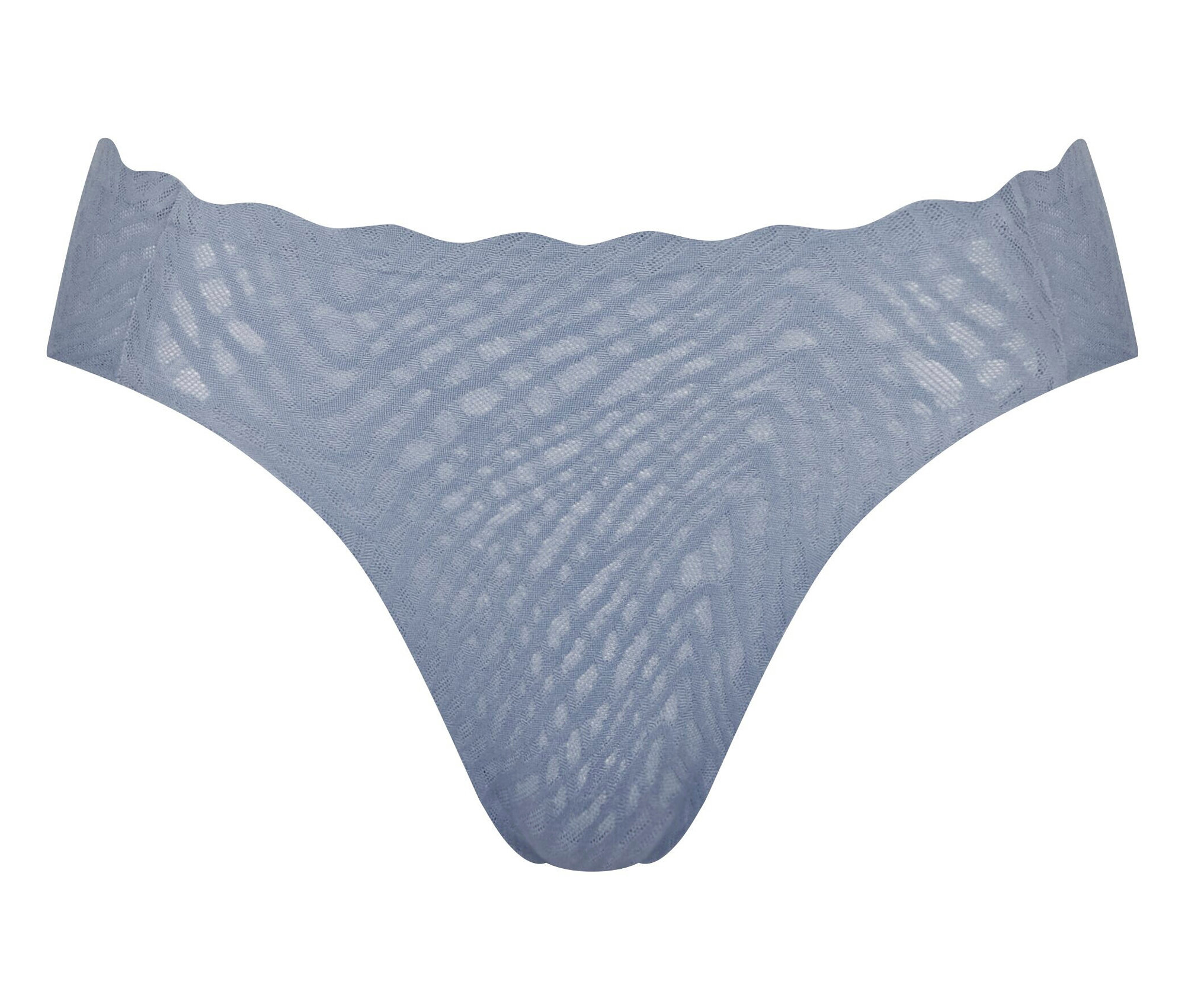 Figi high leg sloggi Zero Feel Bliss- niebieski/żakard