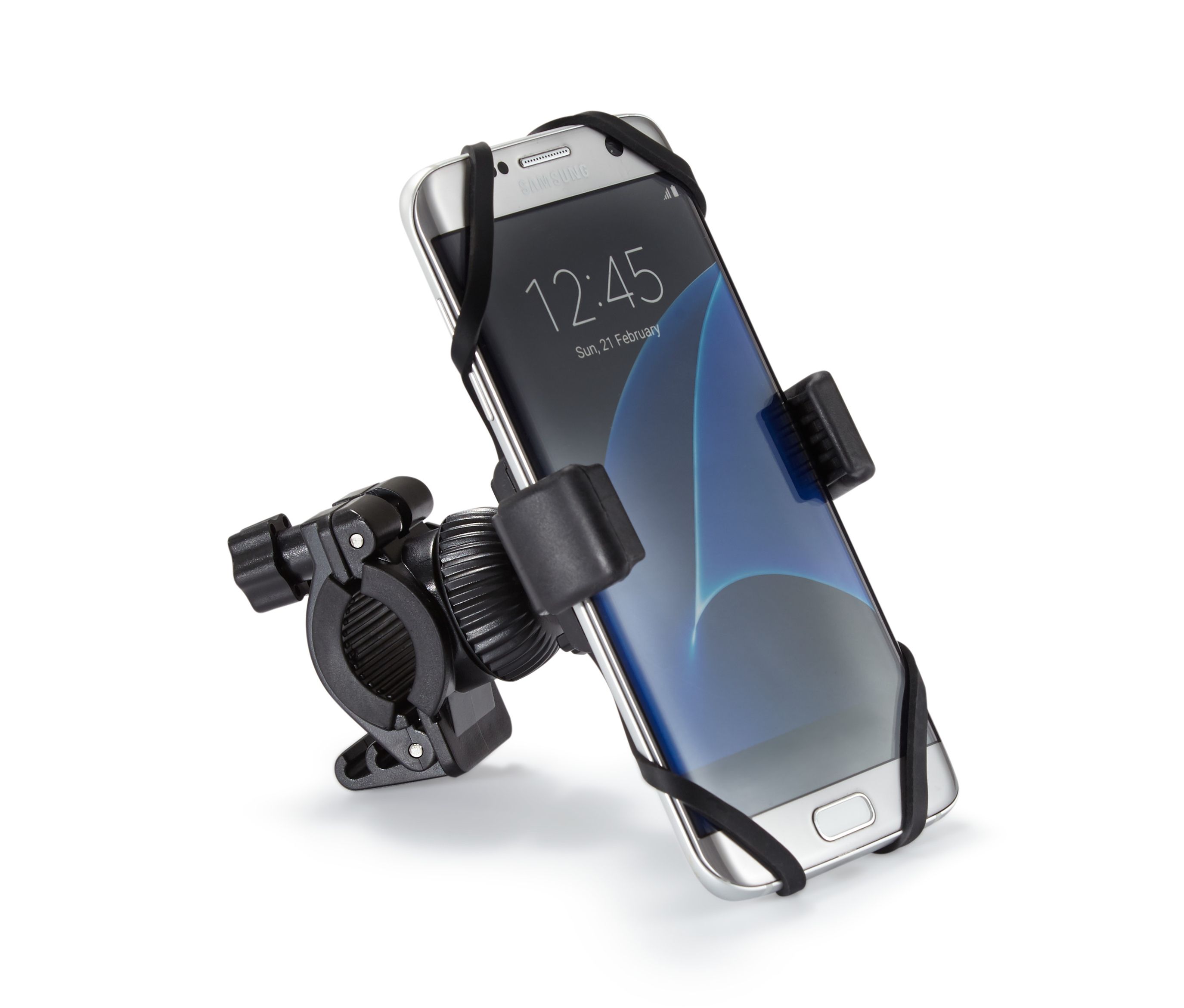 Tchibo - Uchwyt rowerowy na smartfon - kolor: czarny