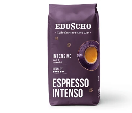 Opakowanie kawy ziarnistej Eduscho Espresso Intenso, 1000 g.