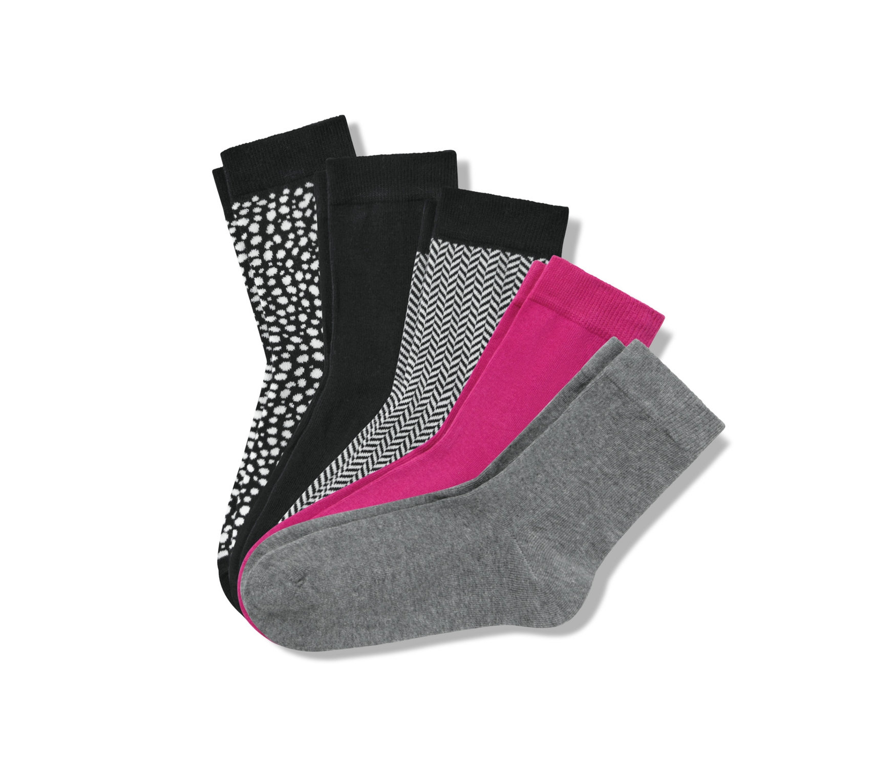 Tchibo - Skarpety- szary/czarny