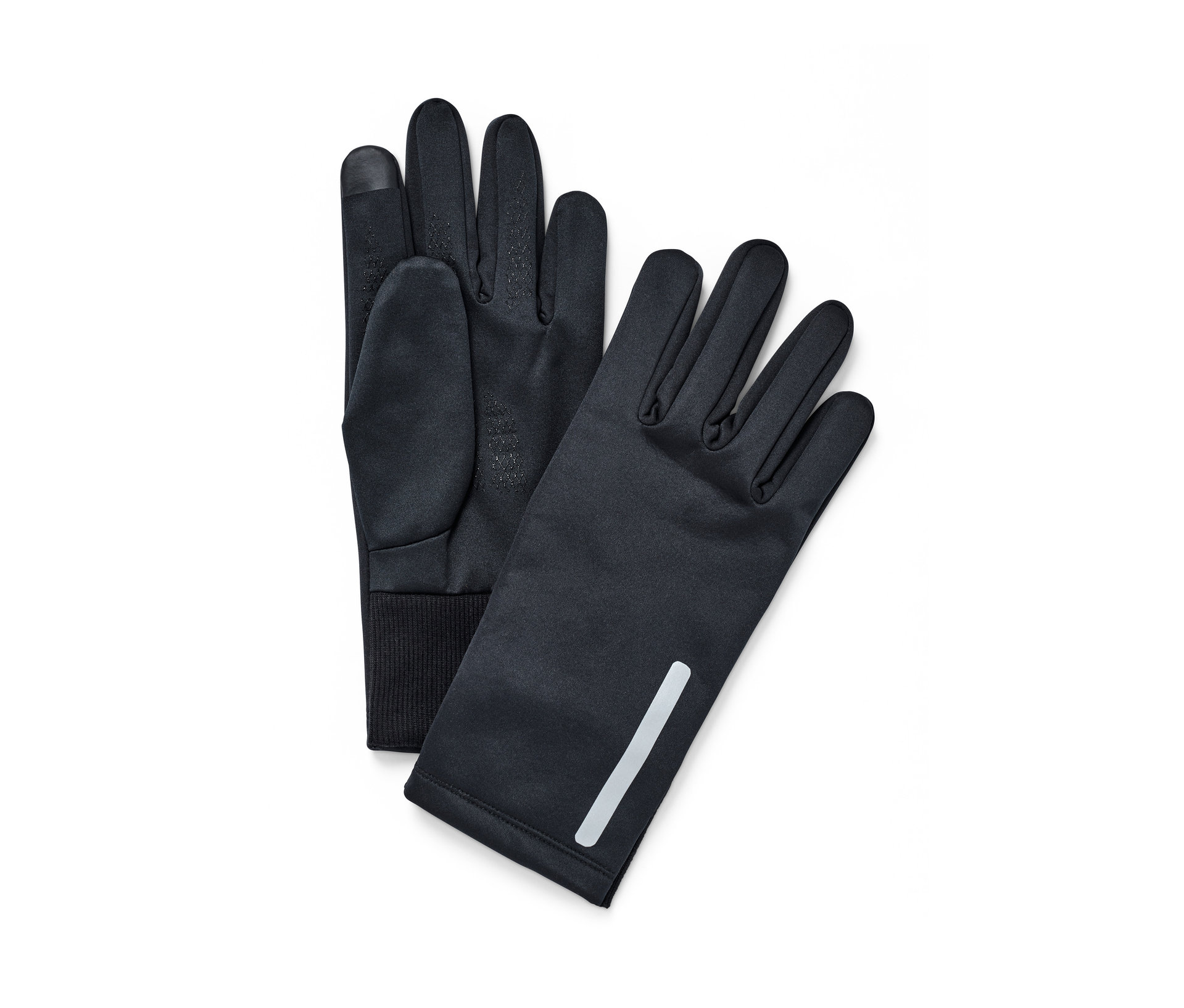 Tchibo - Rękawice termoaktywne chroniące przed wiatrem - unisex- czarny