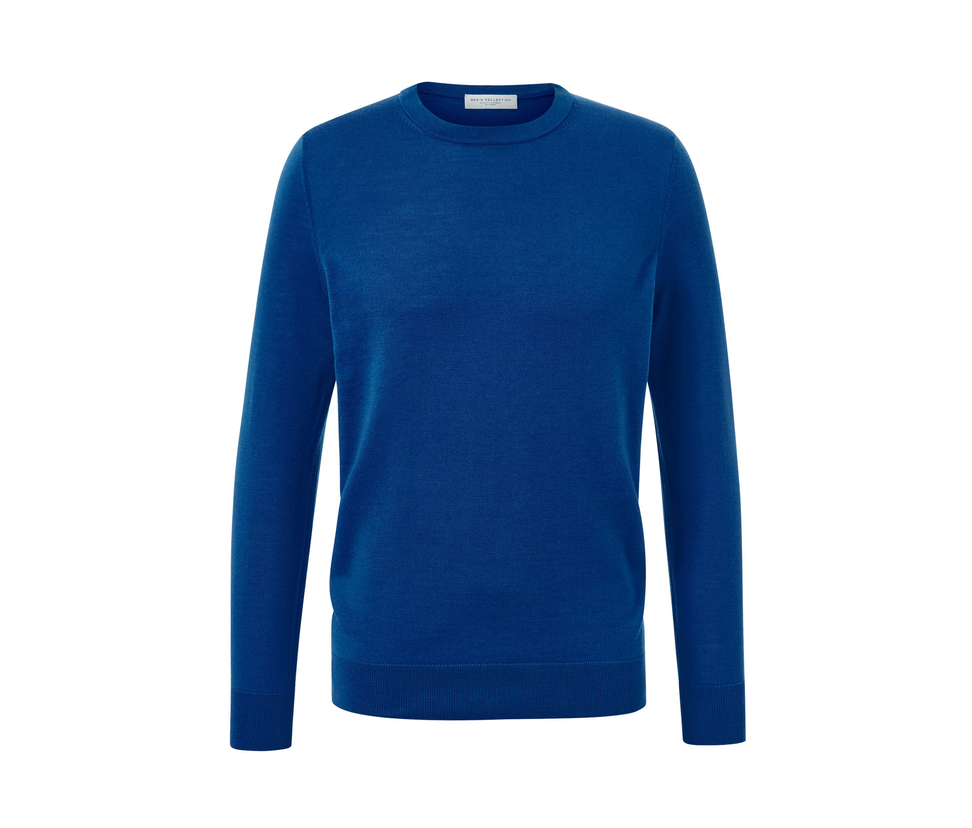 Tchibo - Sweter z wełny merino- niebieski