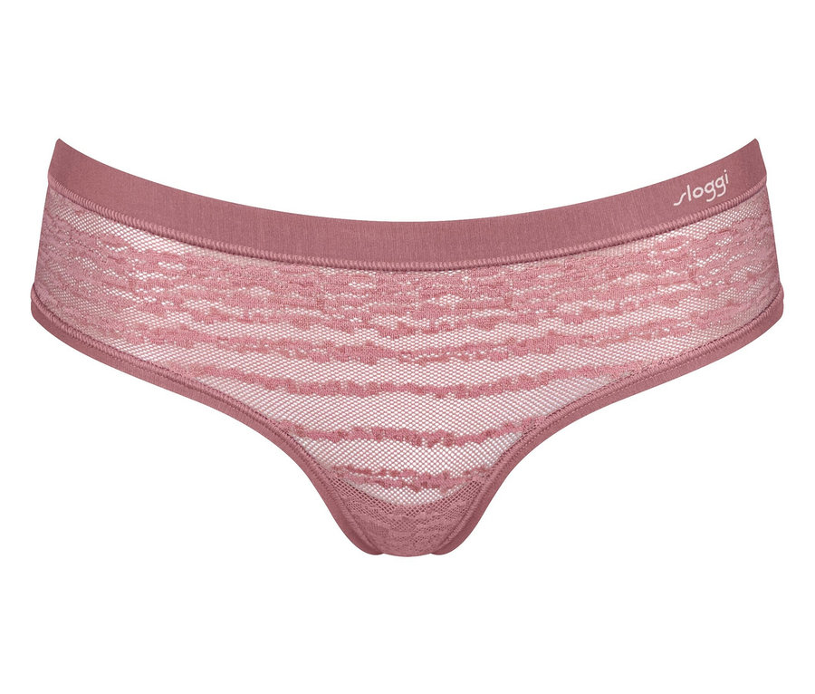 Figi sloggi FREE Evolve Hipster Lace, date night pink.