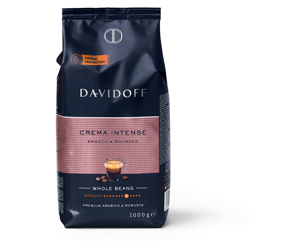 DAVIDOFF CAFÉ Crema Intense - 1 kg kawa w ziarnach