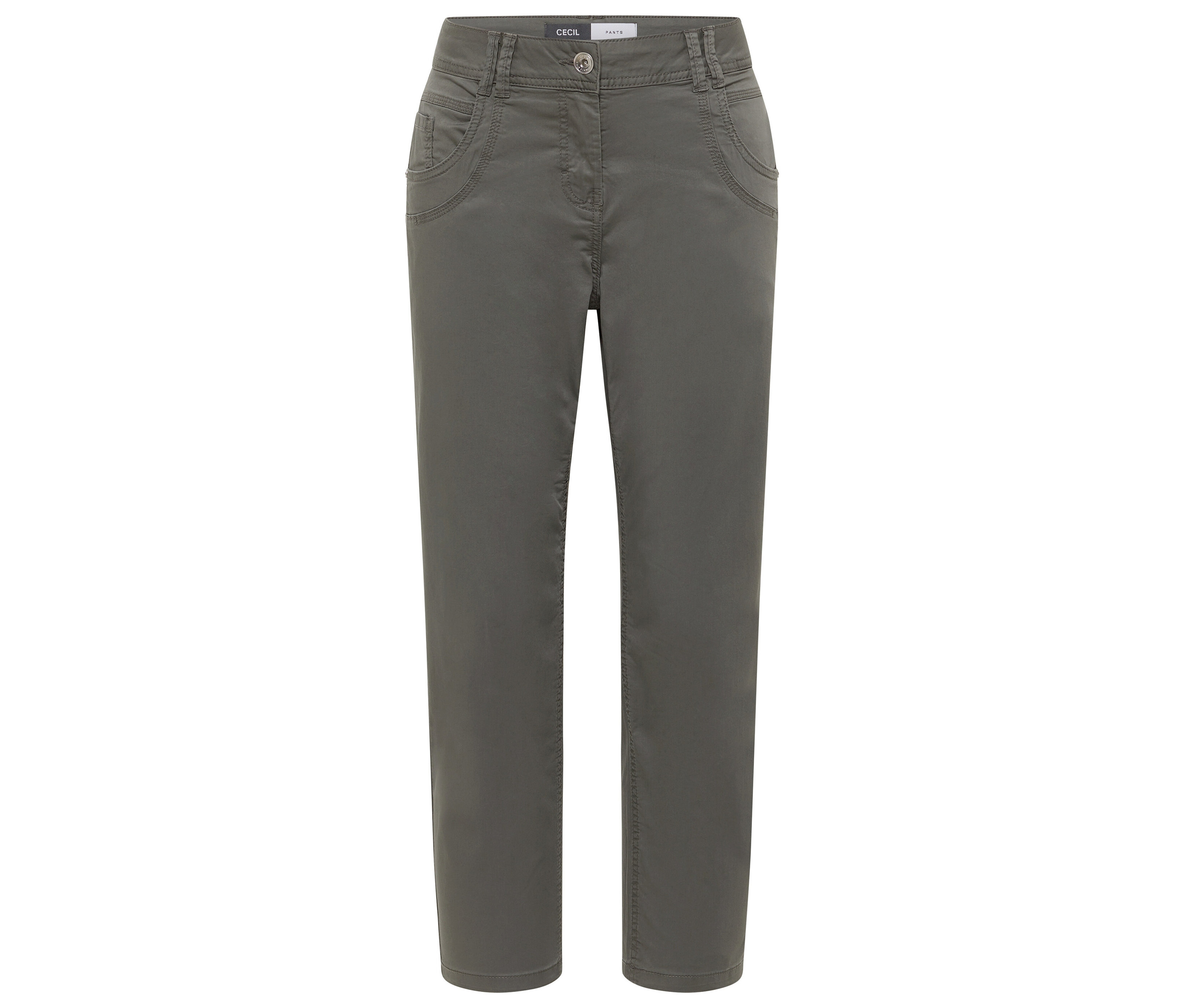 Tchibo - Spodnie Cecil „Scarlett”- zielony