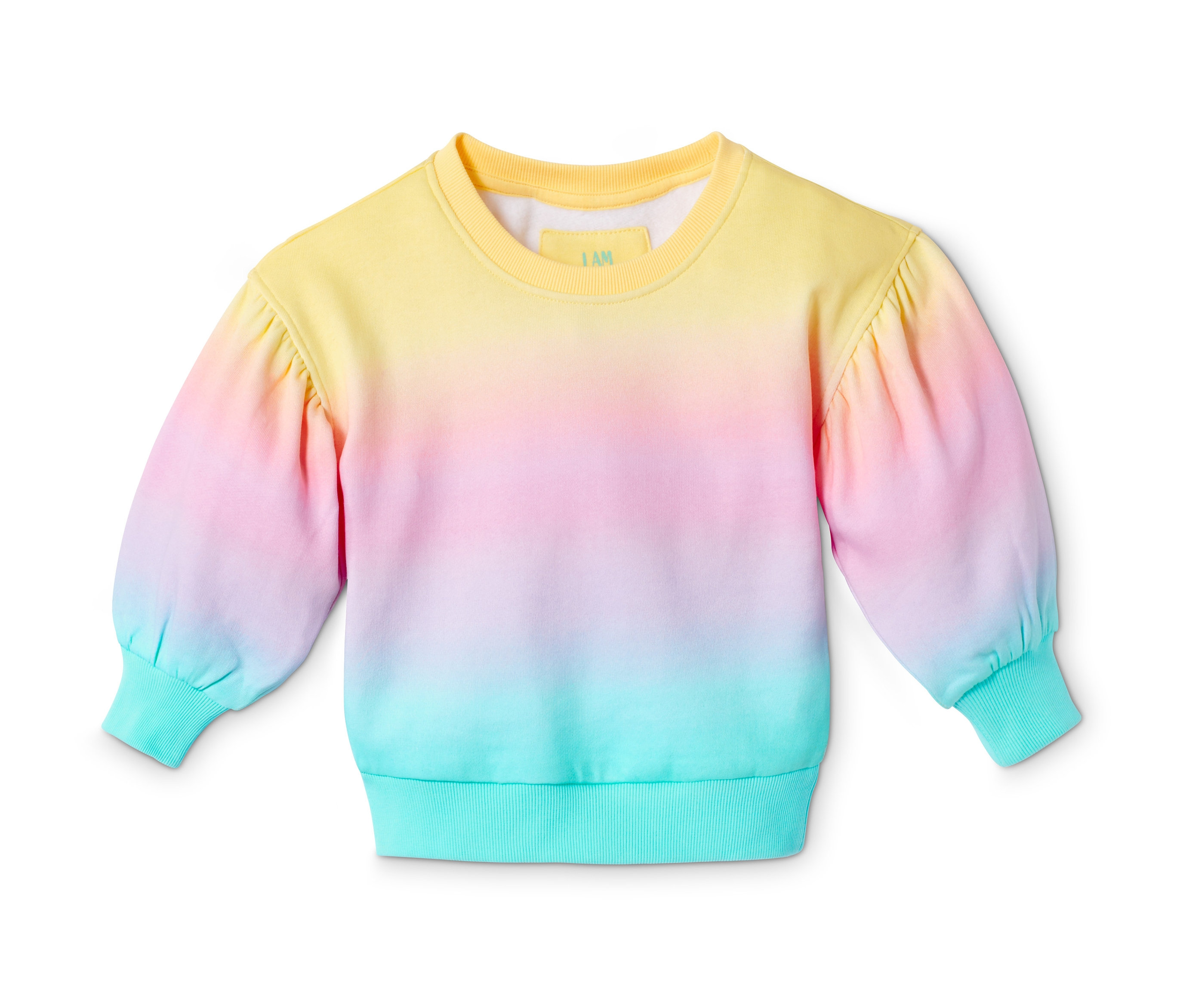 Tchibo - Bluza dresowa- różowy/żółty/z nadrukiem