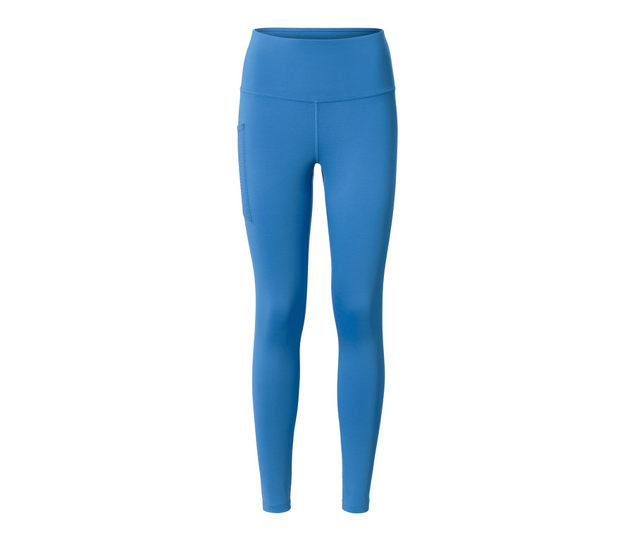 Niebieskie legginsy sportowe »pockets«.