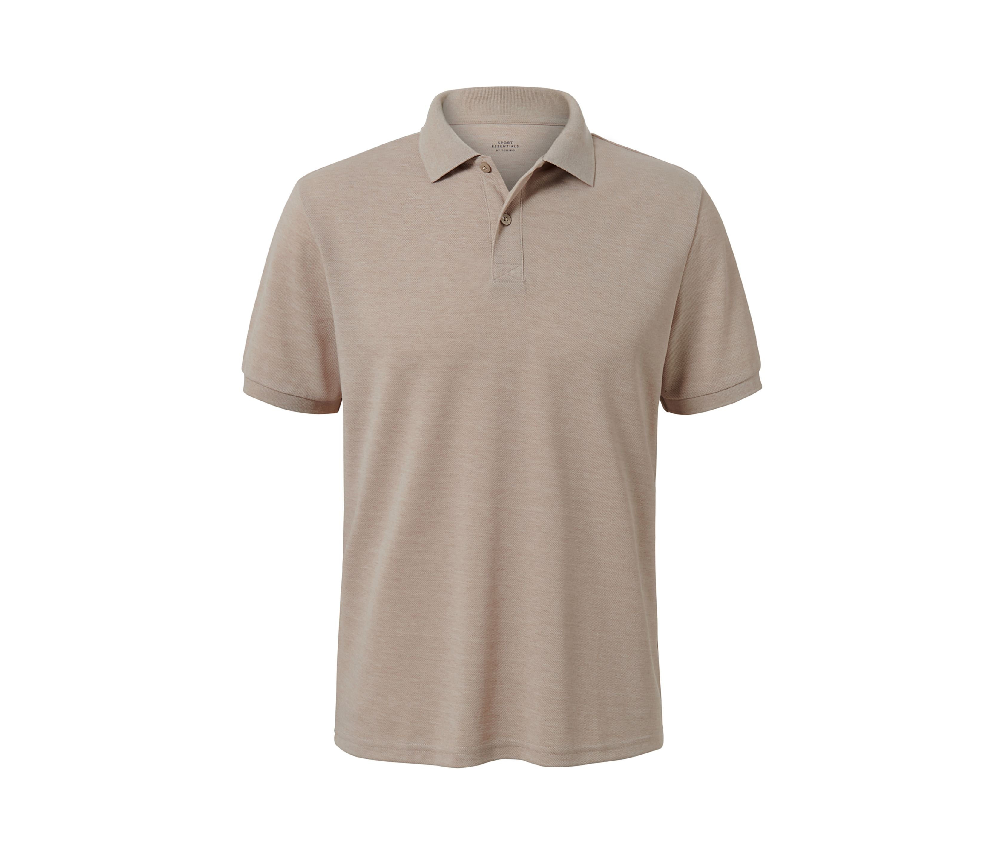 Tchibo - Funkcyjna koszulka polo, brązowy