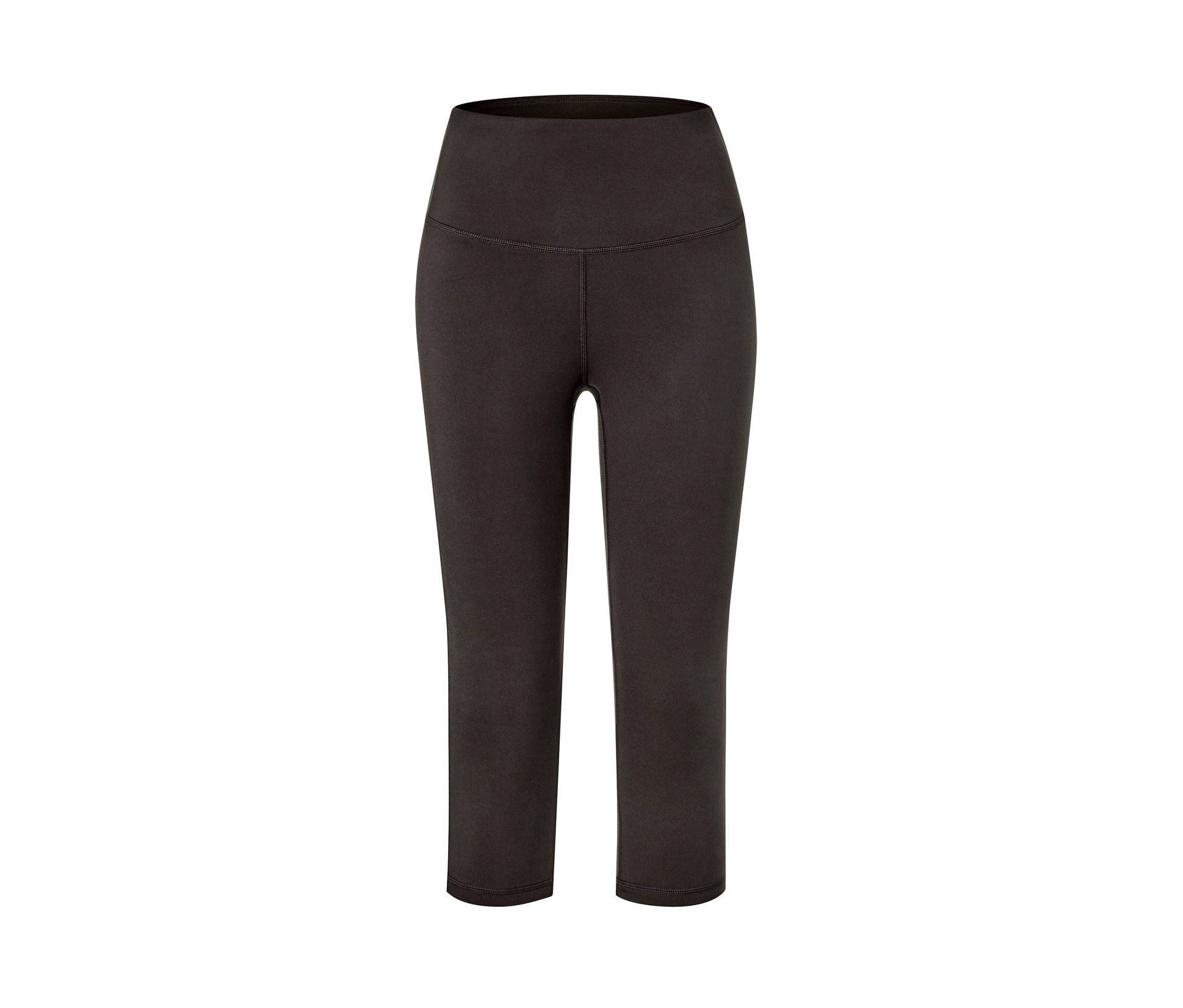 Tchibo - Legginsy sportowe 3/4 modelujące sylwetkę- brązowy