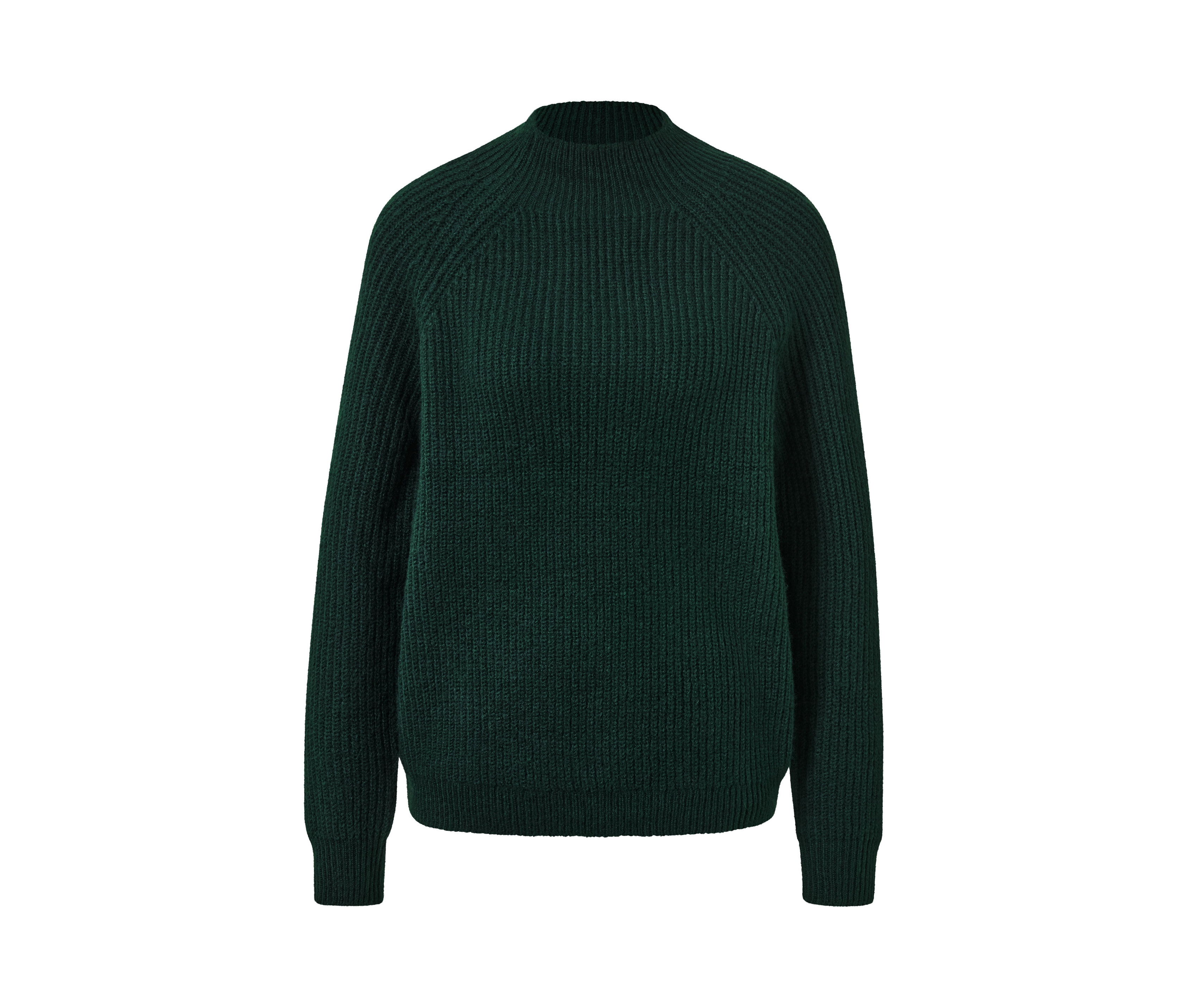 Tchibo - Sweter z dzianiny ze stójką, zielony