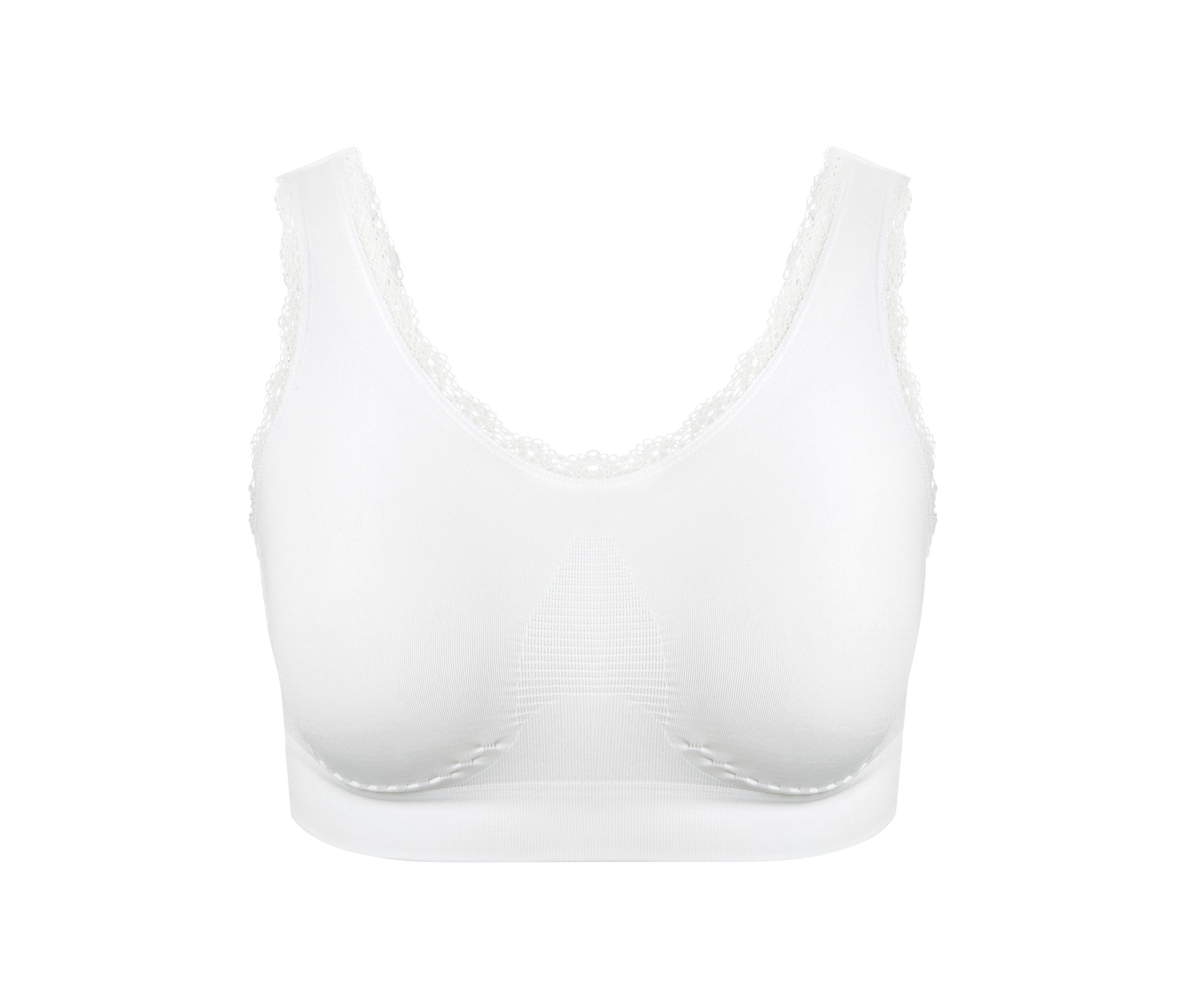 Tchibo - Biustonosz bezszwowy- biały