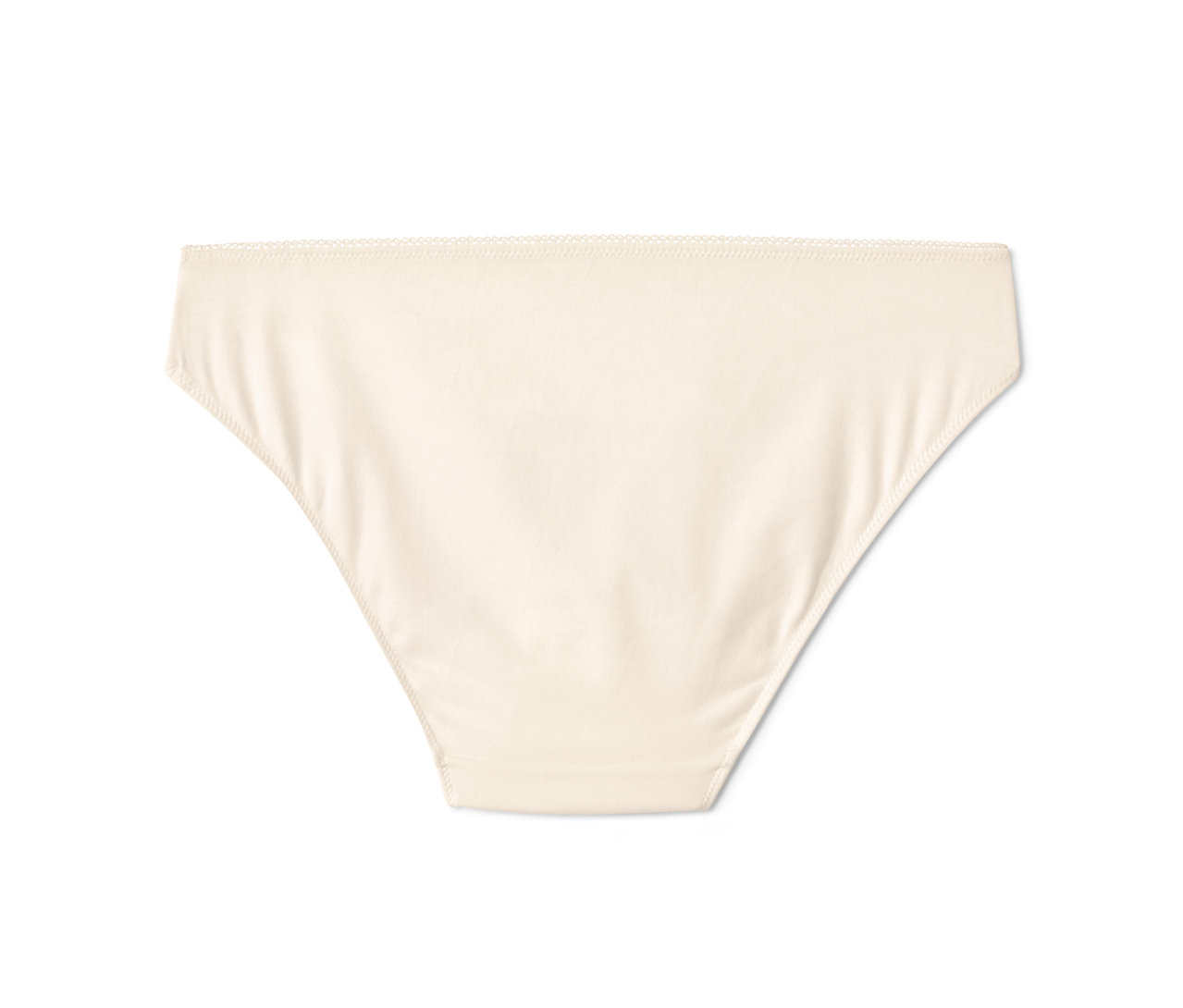 Kremowe figi, 5 par, na białym tle.