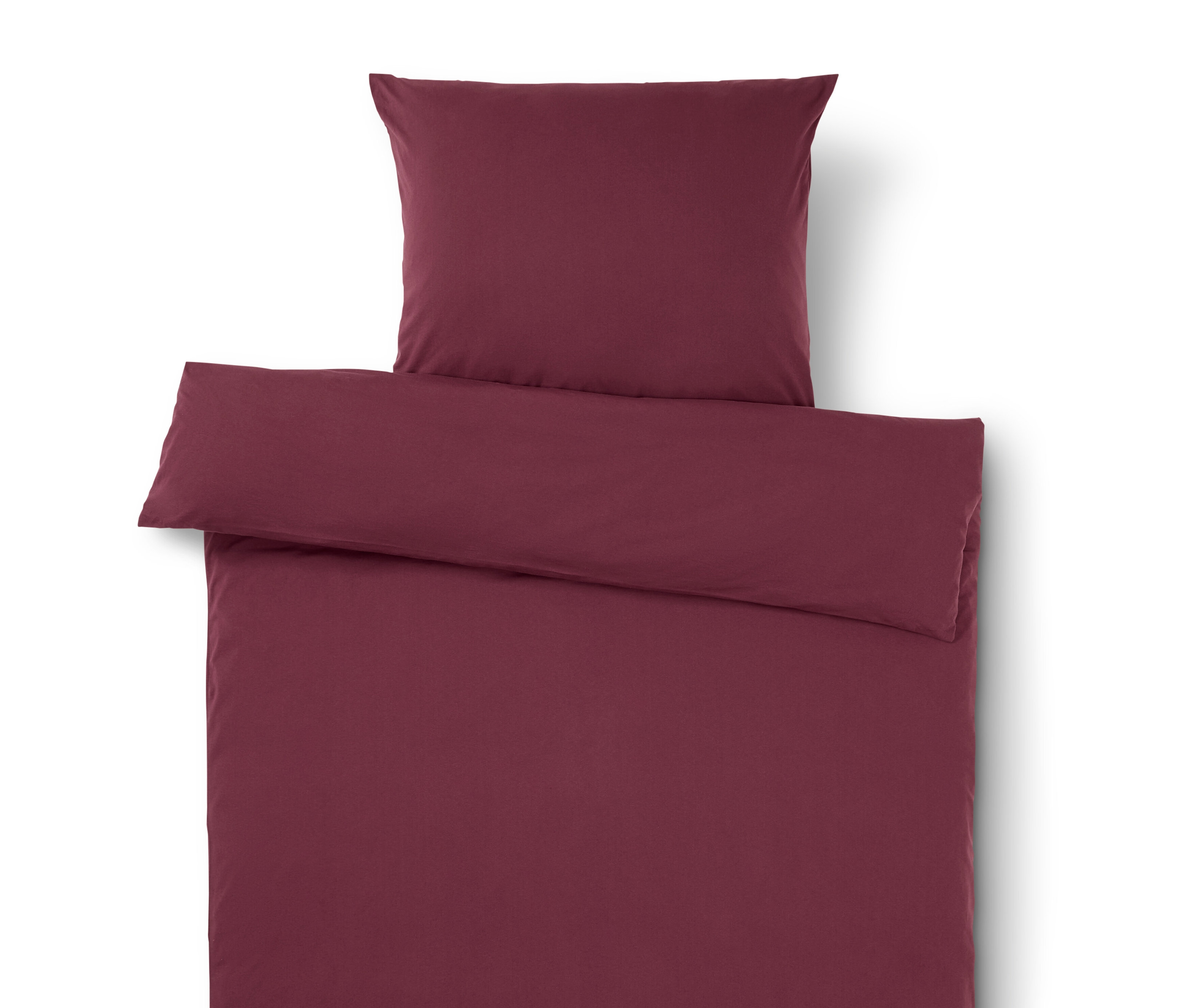 Tchibo - Pościel z dżerseju - kolor: czerwony