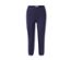 Granatowe legginsy 3/4 z koronkowym brzegiem.