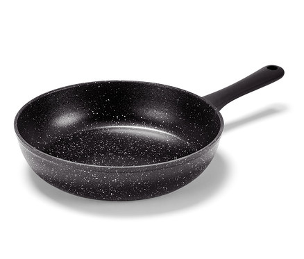 Profesjonalna patelnia z imitacji granitu, 28 cm