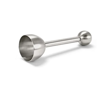 Metalowy odcinacz do jajek.
