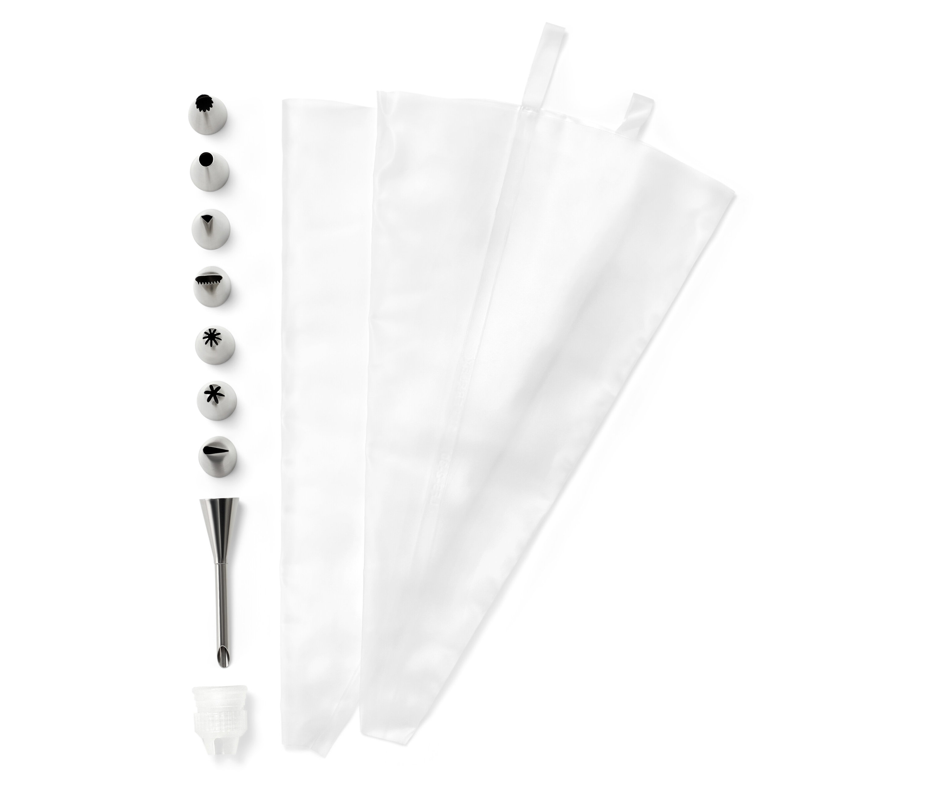 Tchibo - Zestaw do dekorowania ciast - kolor: srebrny/żółty